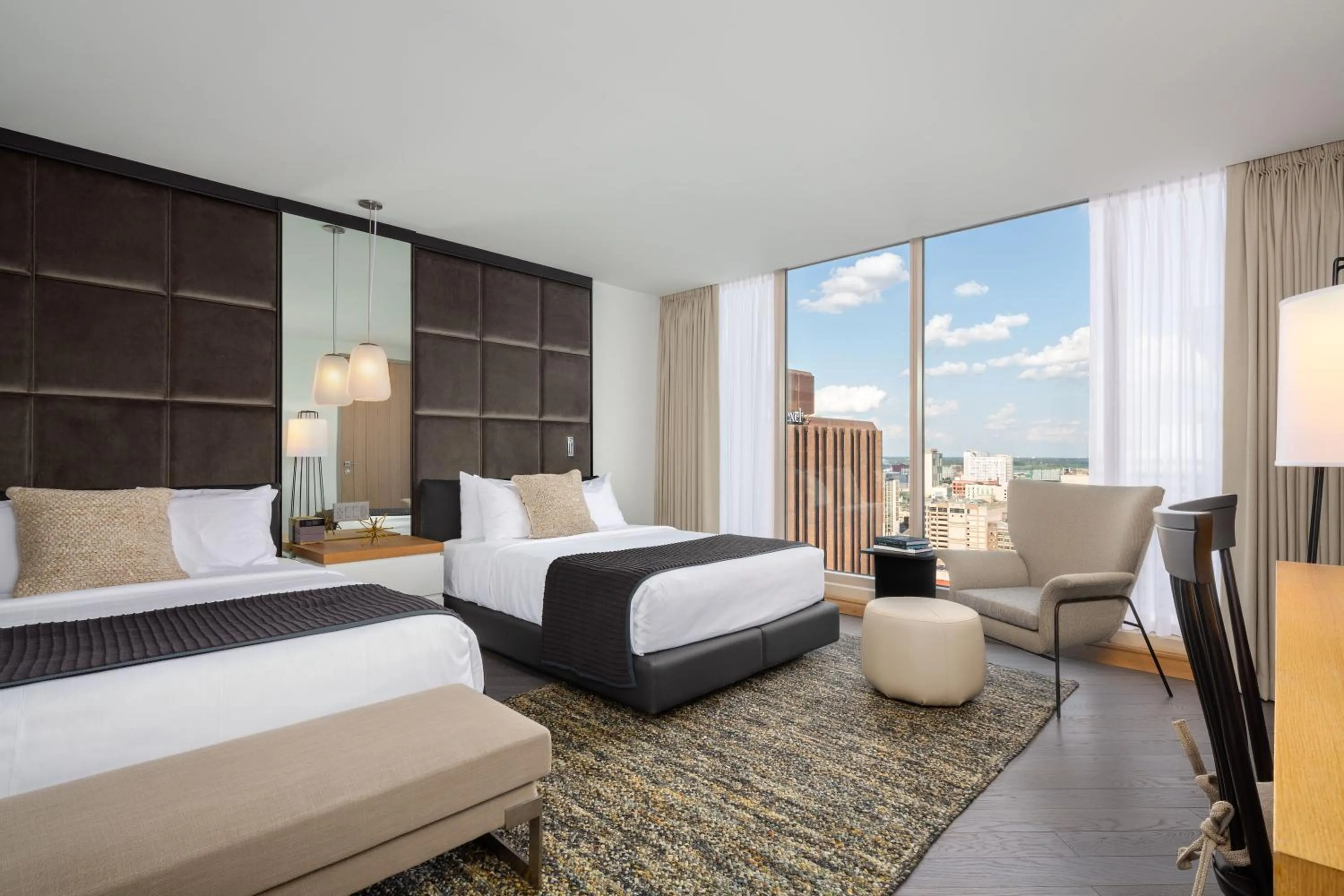 Bed in The Windsor Suites