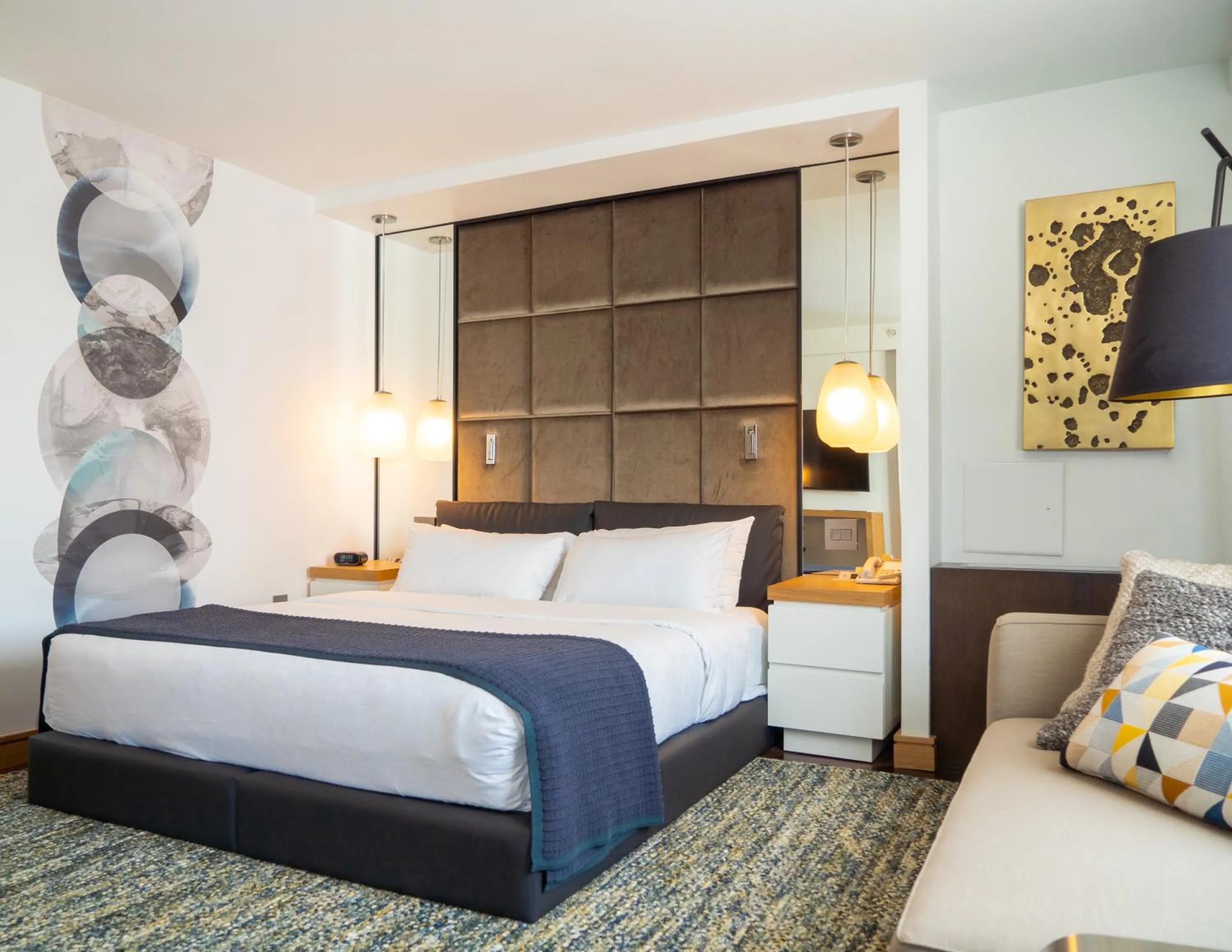 Bed in The Windsor Suites