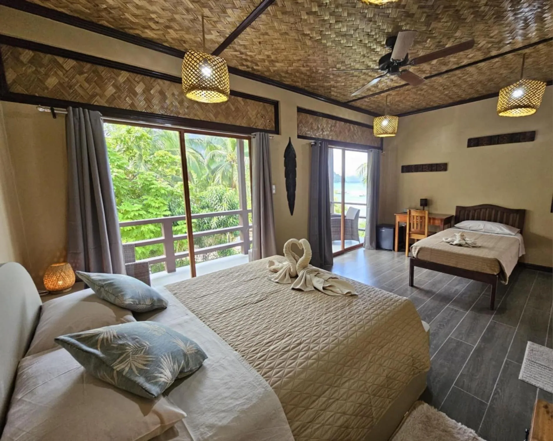 Photo of the whole room, Bed in Angel Nido Resort