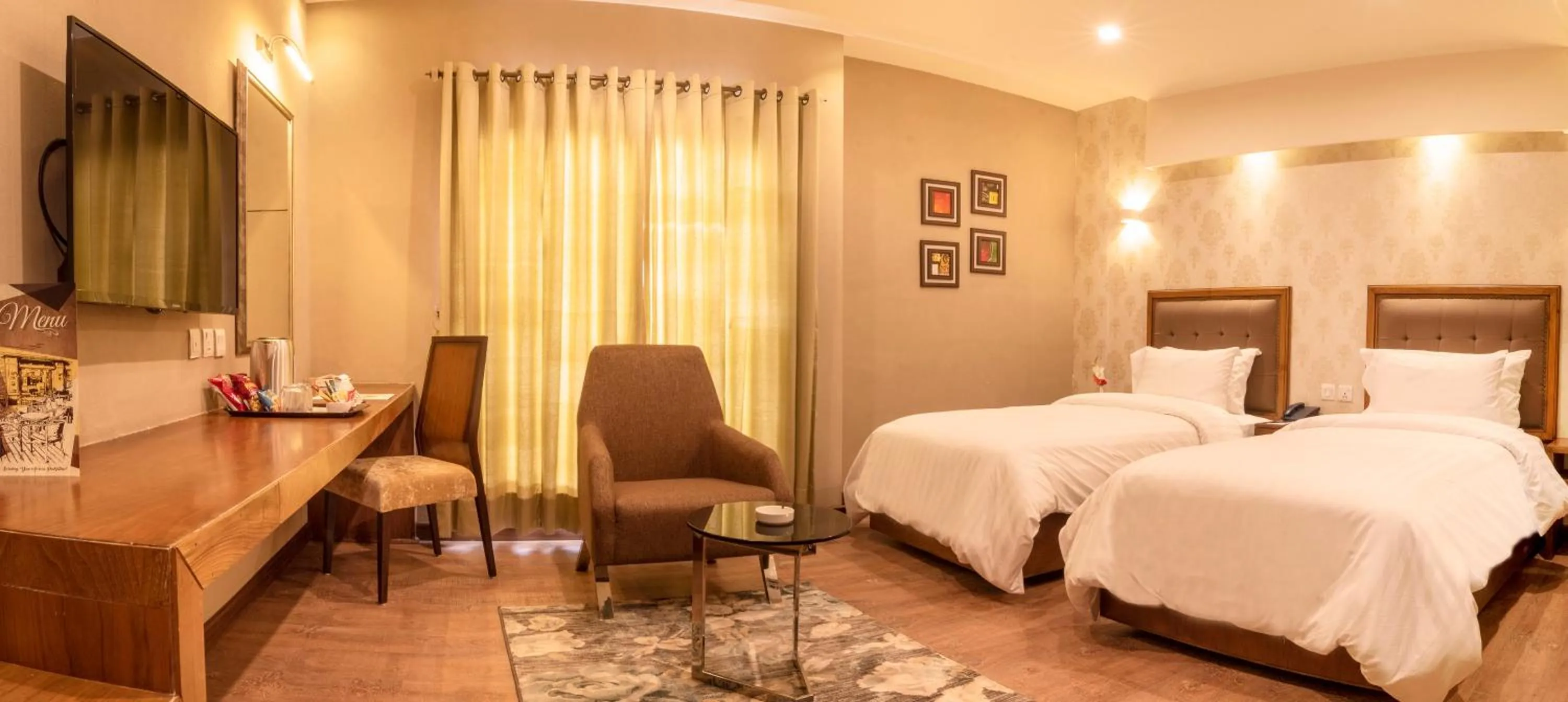 Photo of the whole room, Bed in Hotel One Garden Town, Lahore