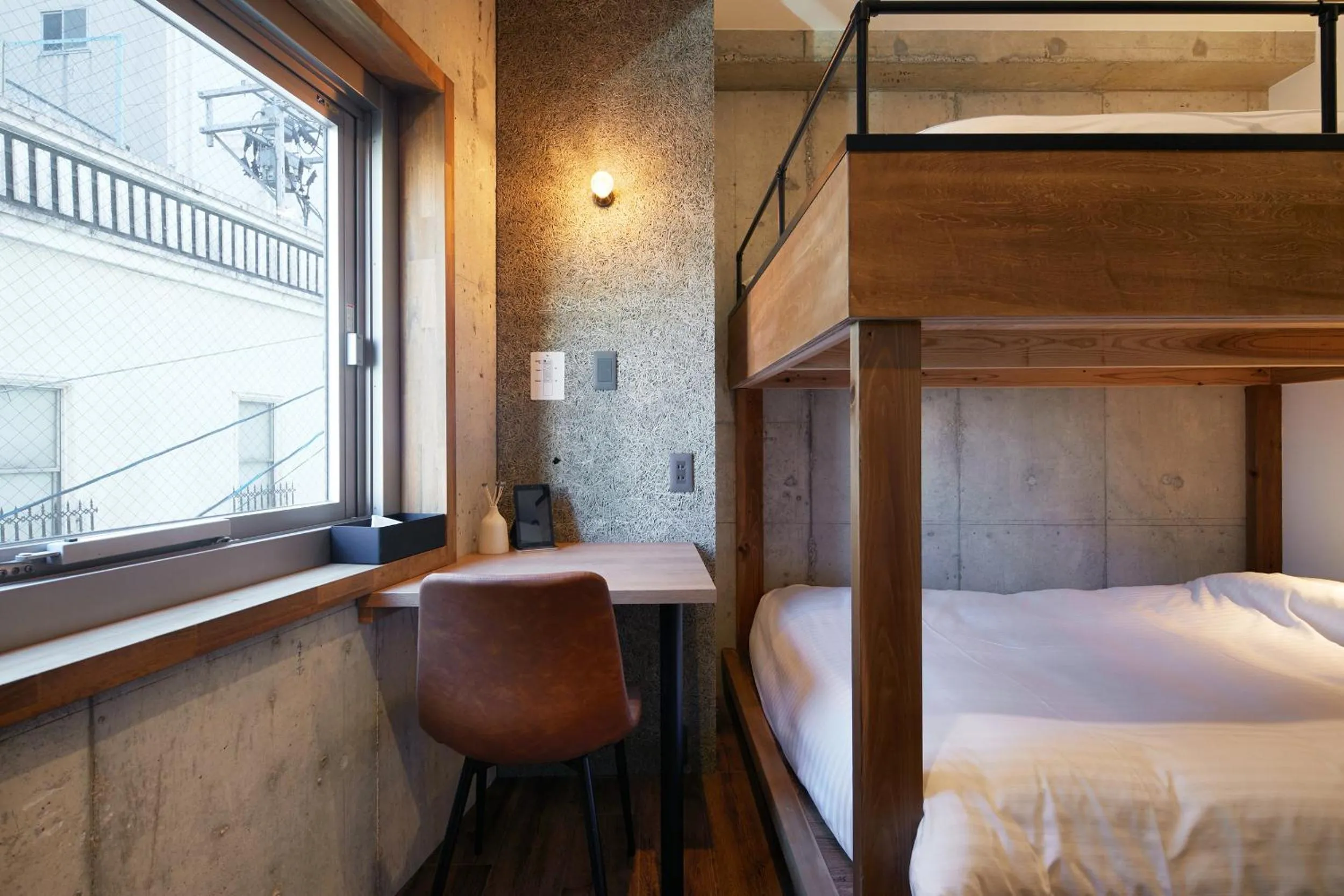 Seating area, Bed in mizuka Nakasu 5 - unmanned hotel -