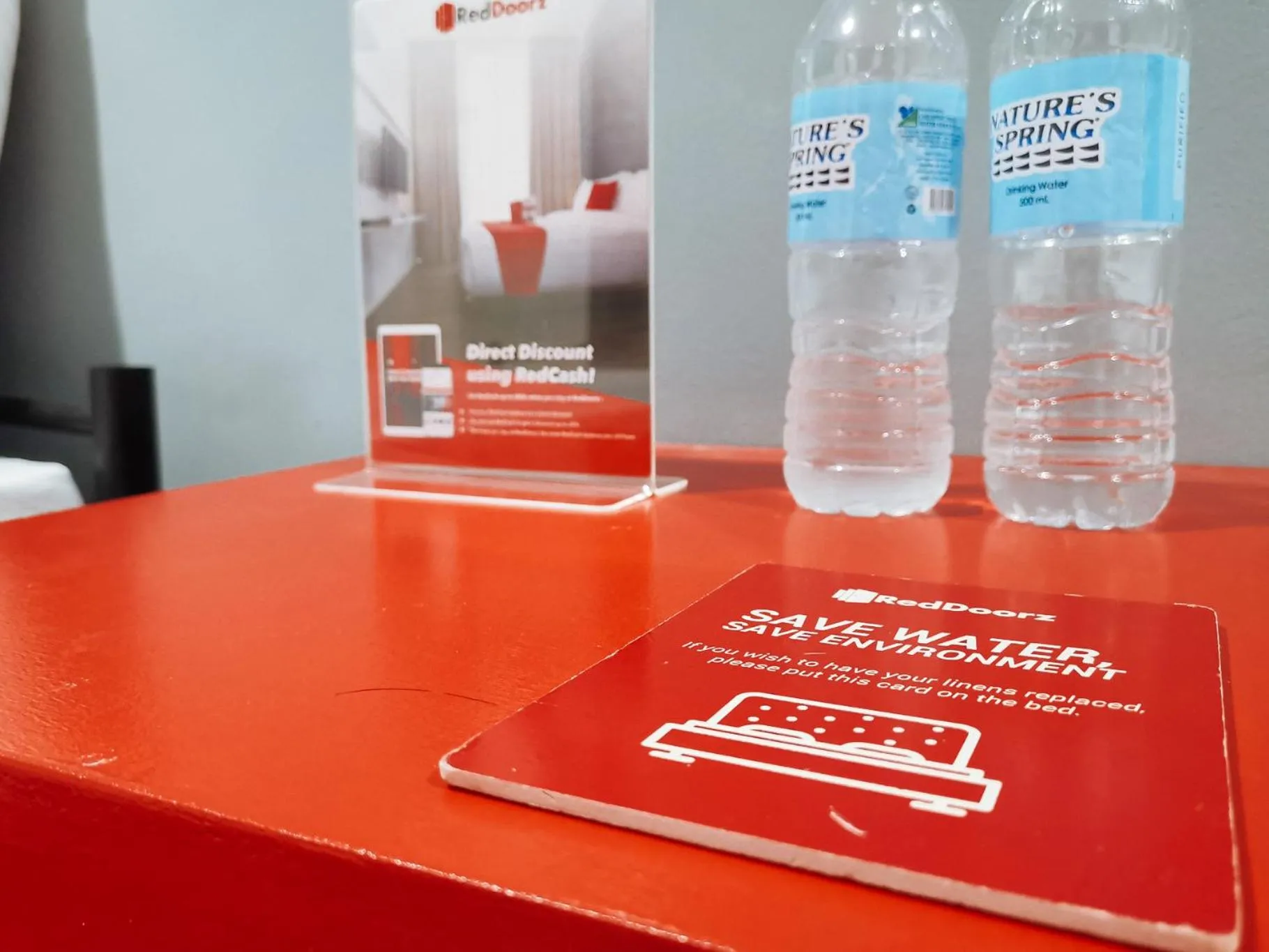 Drinks in RedDoorz Plus near Ateneo de Davao