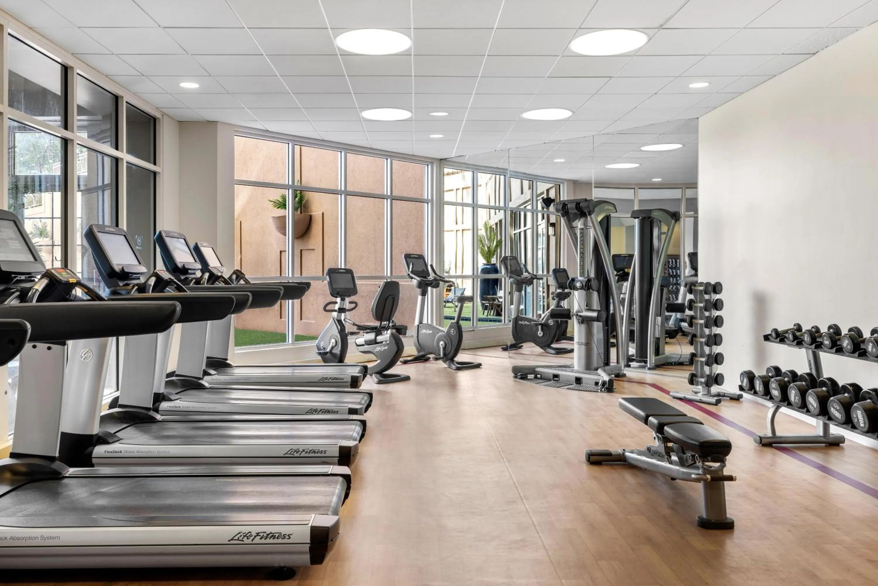 Fitness centre/facilities in Sheraton Suites Galleria Atlanta