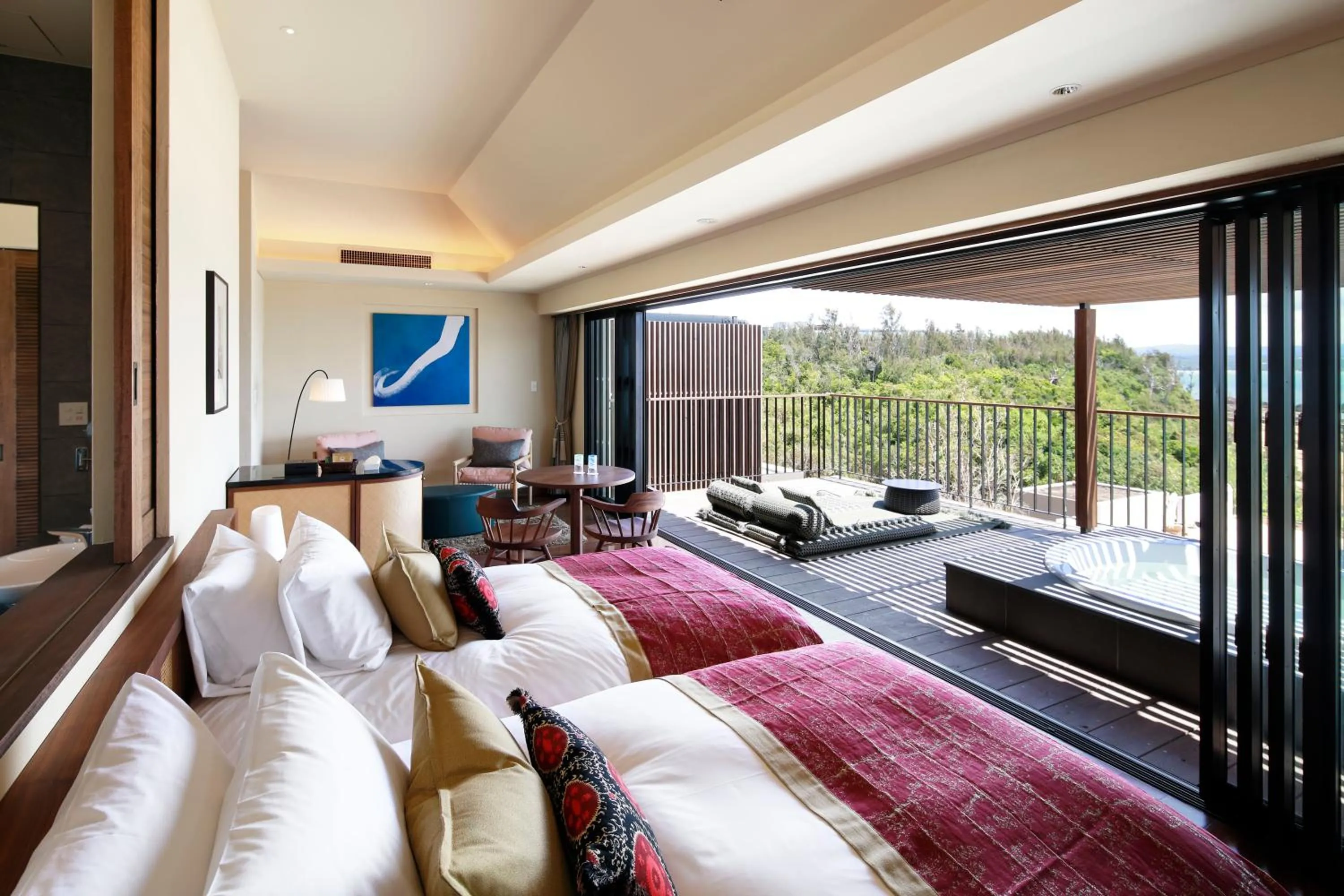 Day, Bed in THE HIRAMATSU HOTELS & RESORTS GINOZA OKINAWA