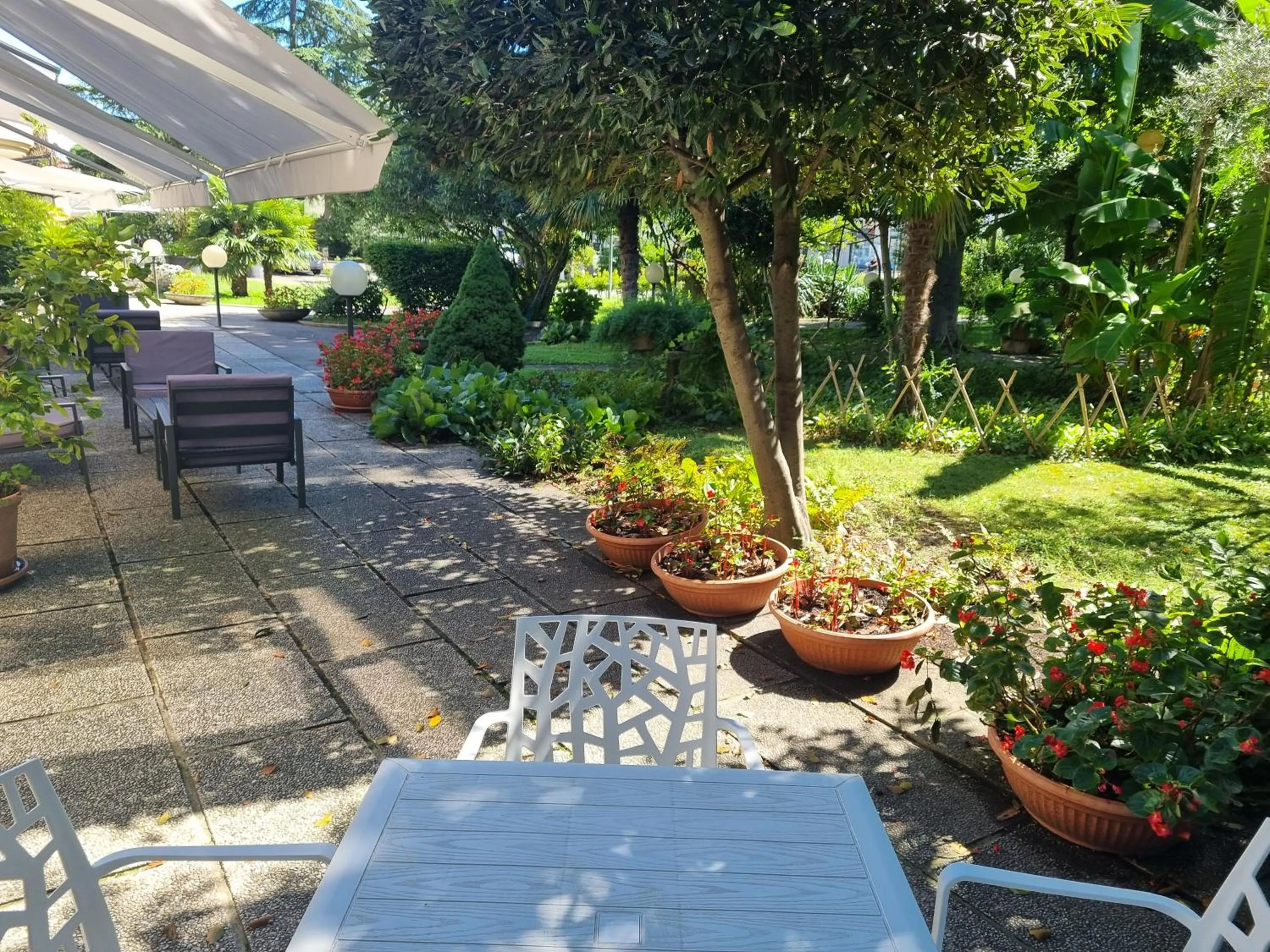 Garden in Hotel Piroga Padova