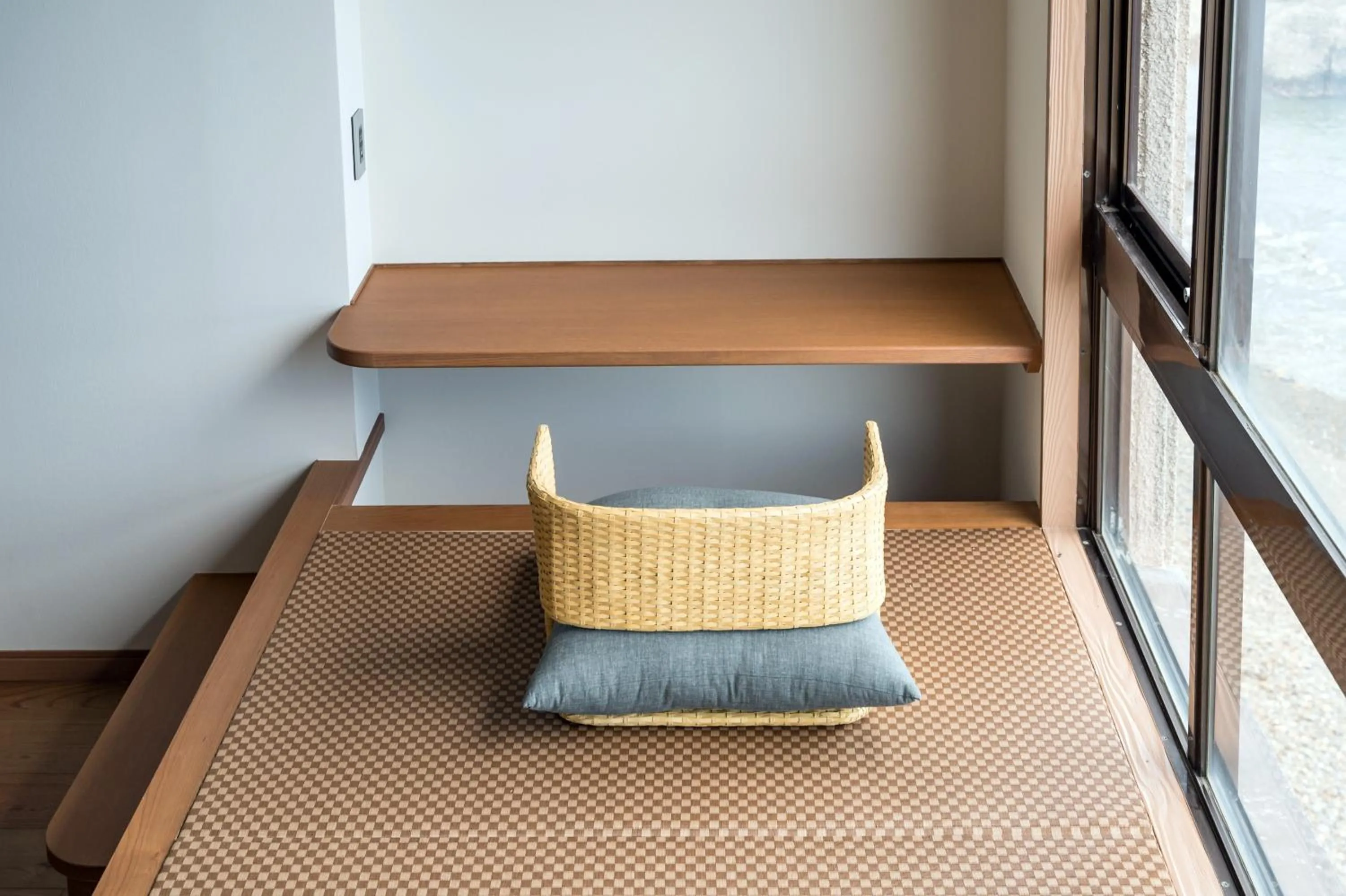 Bed in Oarai Hotel Annex Gyoraian