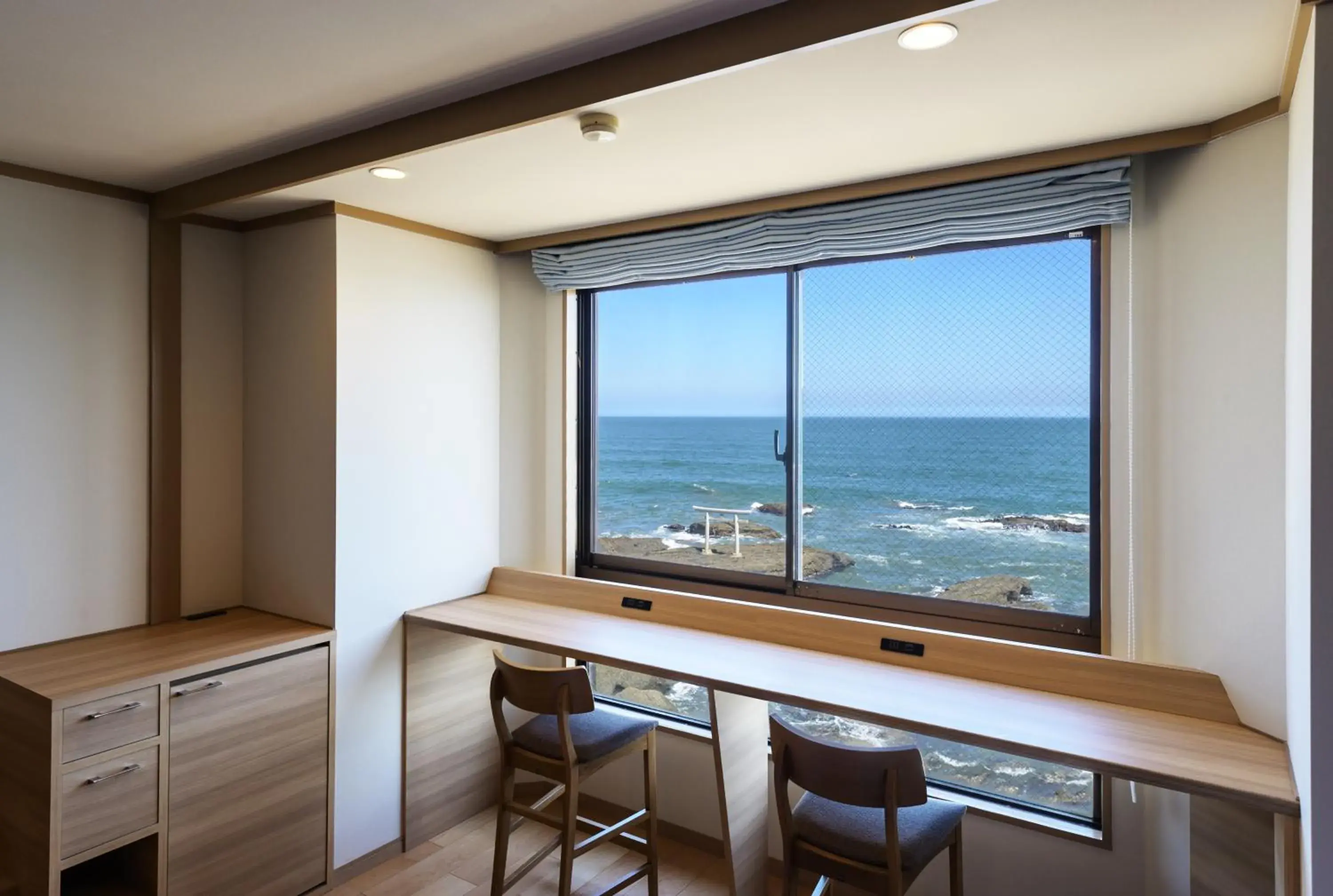 Sea view in Oarai Hotel Annex Gyoraian Sea view in Oarai Hotel Annex Gyoraian