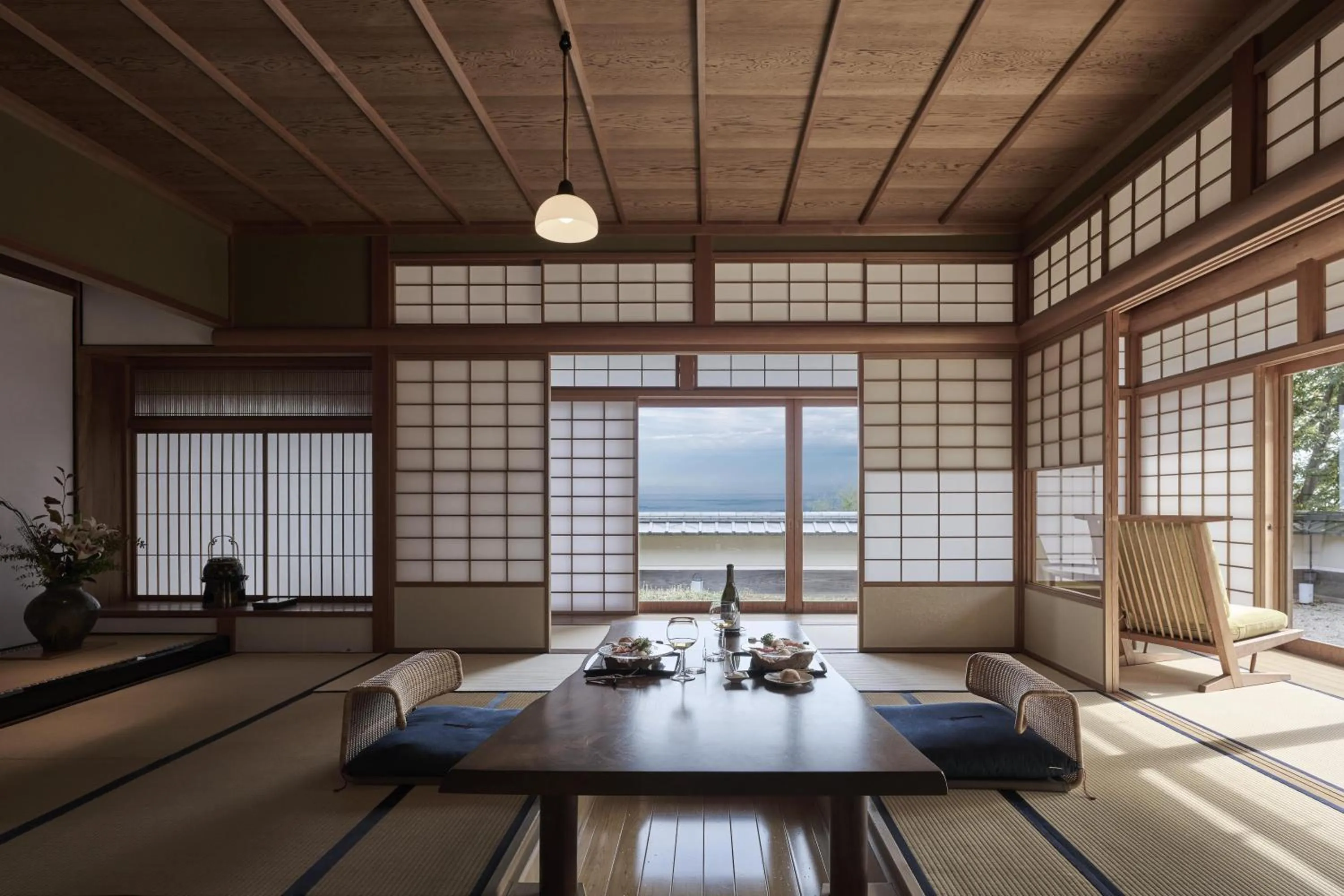 Living room in THE HIRAMATSU HOTELS & RESORTS ATAMI