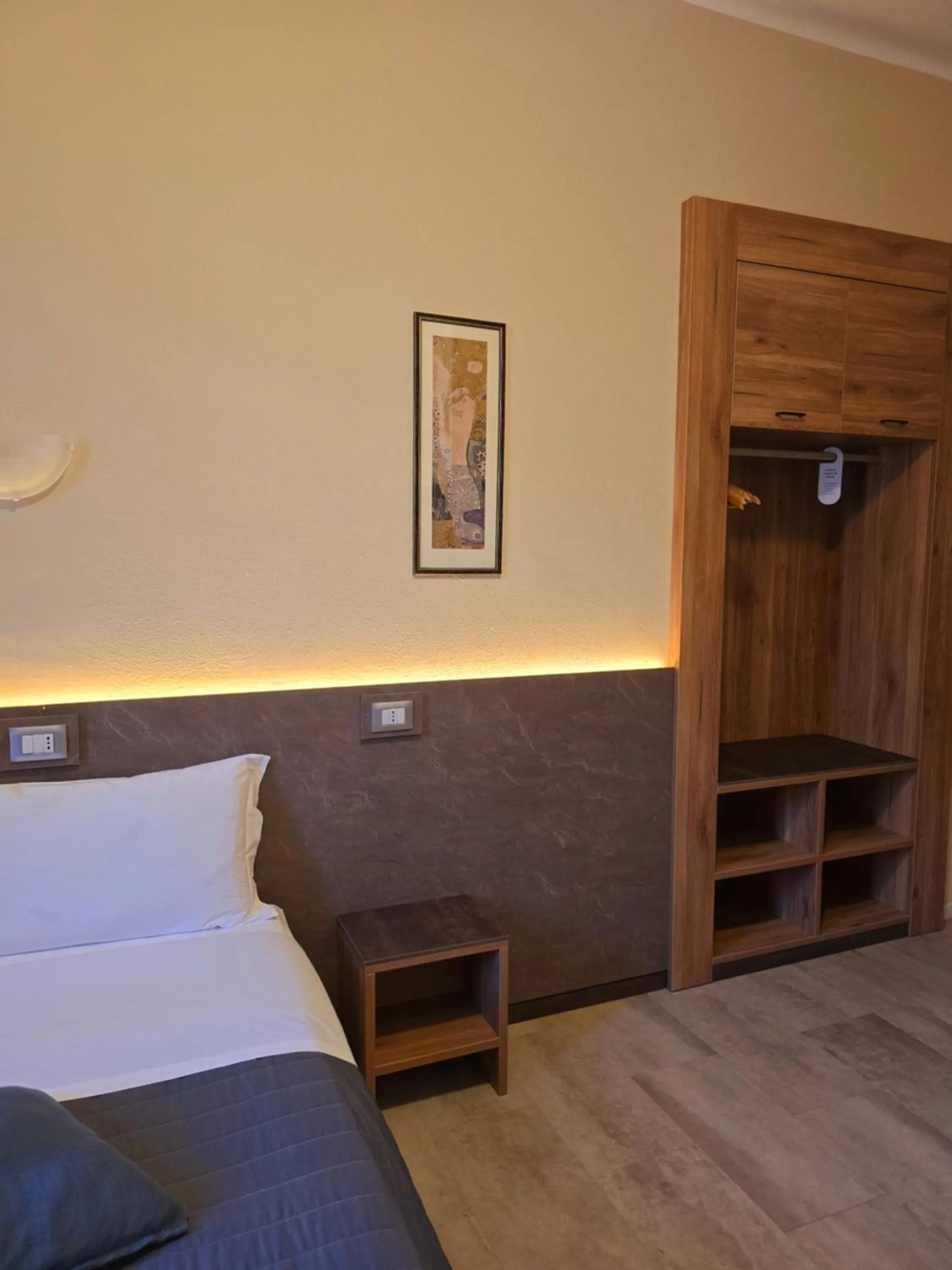 Bedroom, Bed in Hotel Romano