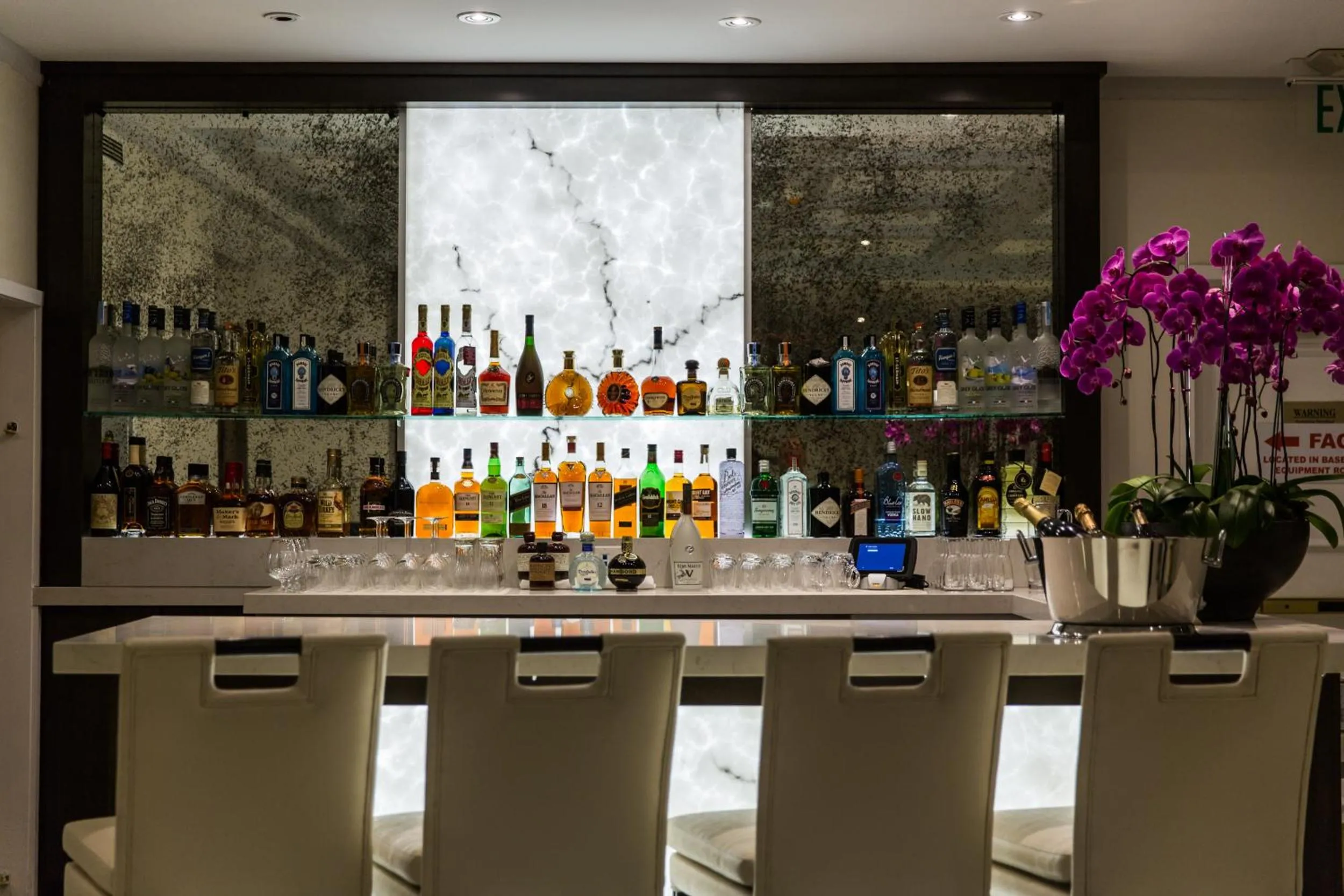 Lunch in Mosaic Hotel Beverly Hills