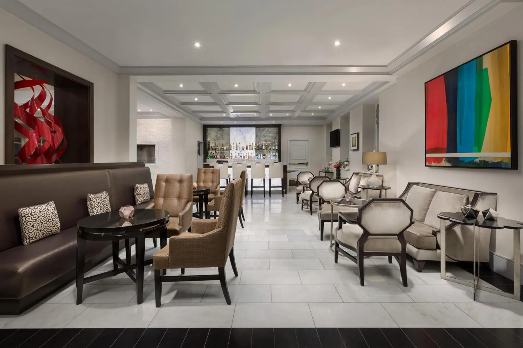 Lobby or reception in Mosaic Hotel Beverly Hills