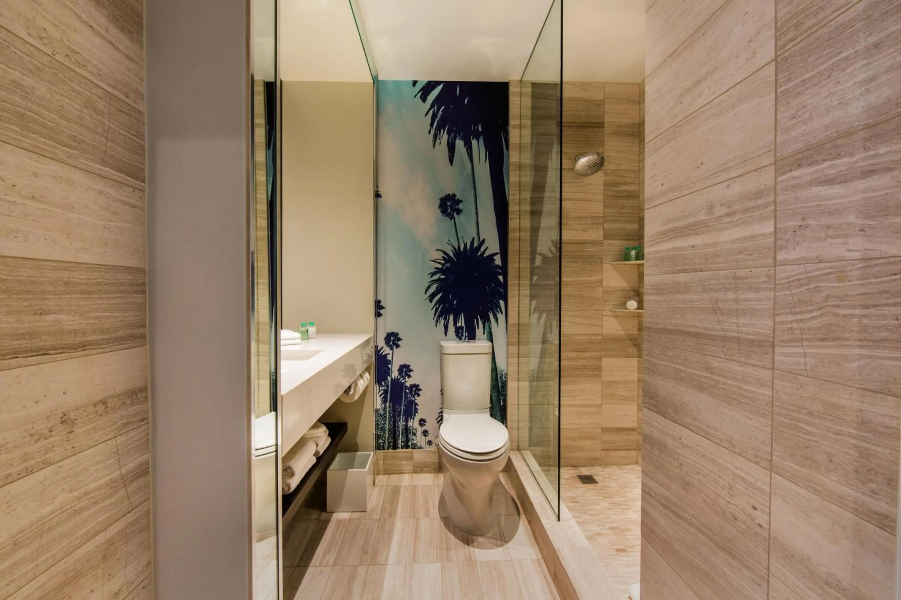 Shower in Mosaic Hotel Beverly Hills