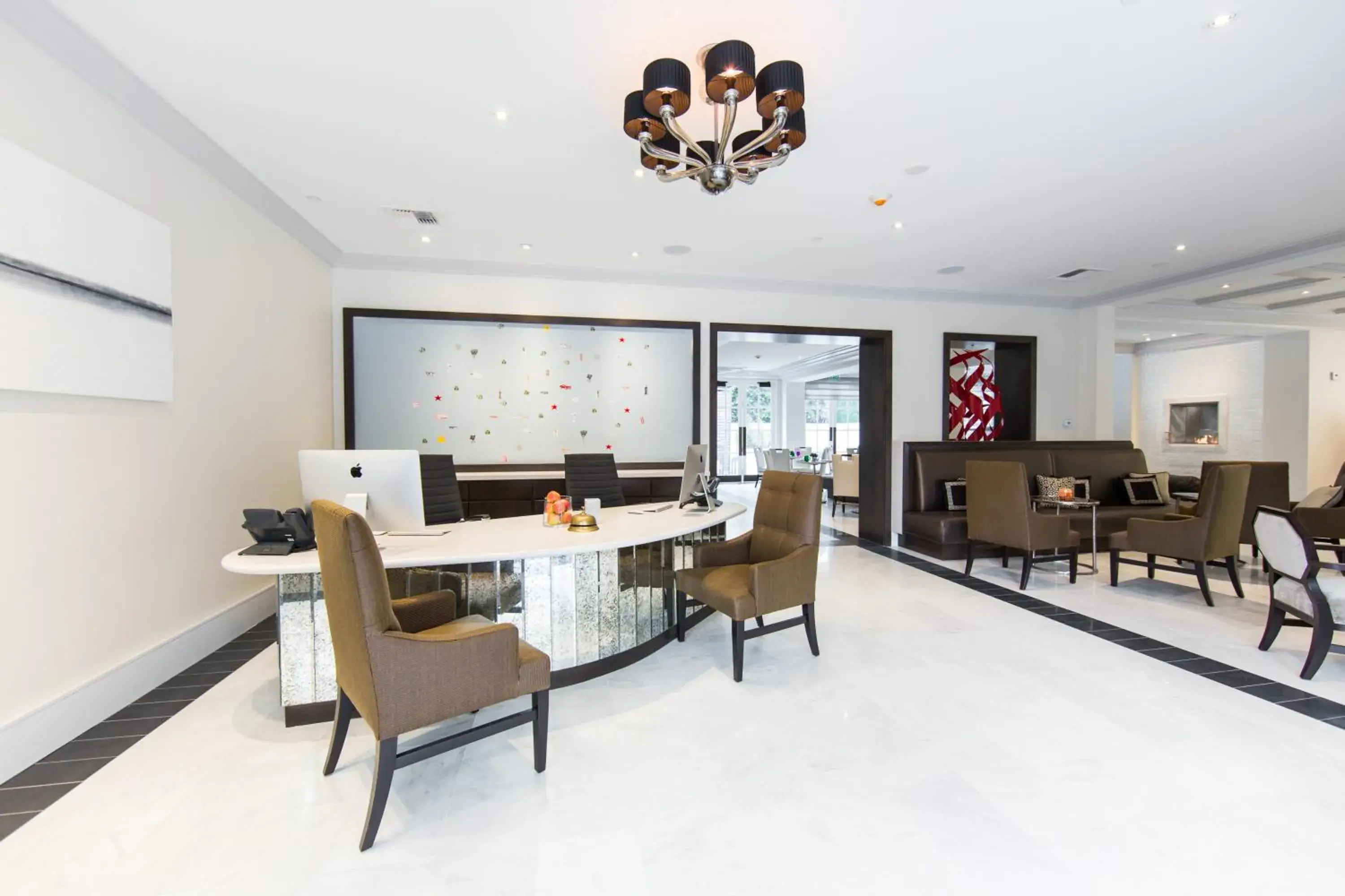 Lobby or reception in Mosaic Hotel Beverly Hills Lobby or reception in Mosaic Hotel Beverly Hills