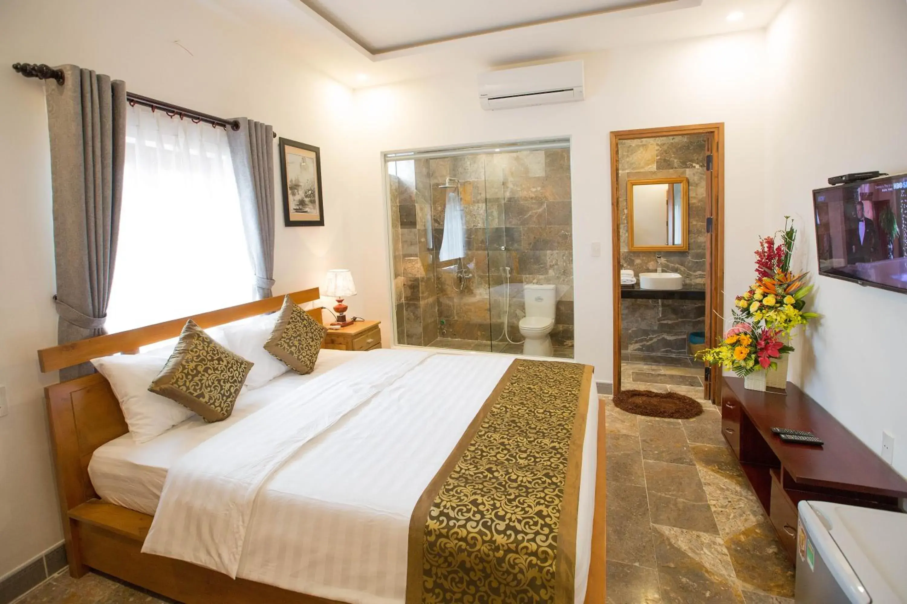 Double Room with Balcony in Lan Uyen Homestay - Hoi An Double Room with Balcony in Lan Uyen Homestay - Hoi An