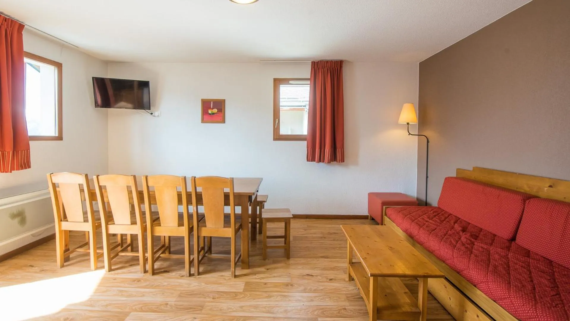 Living room in Résidence Vacancéole - Les Etoiles d'Orion