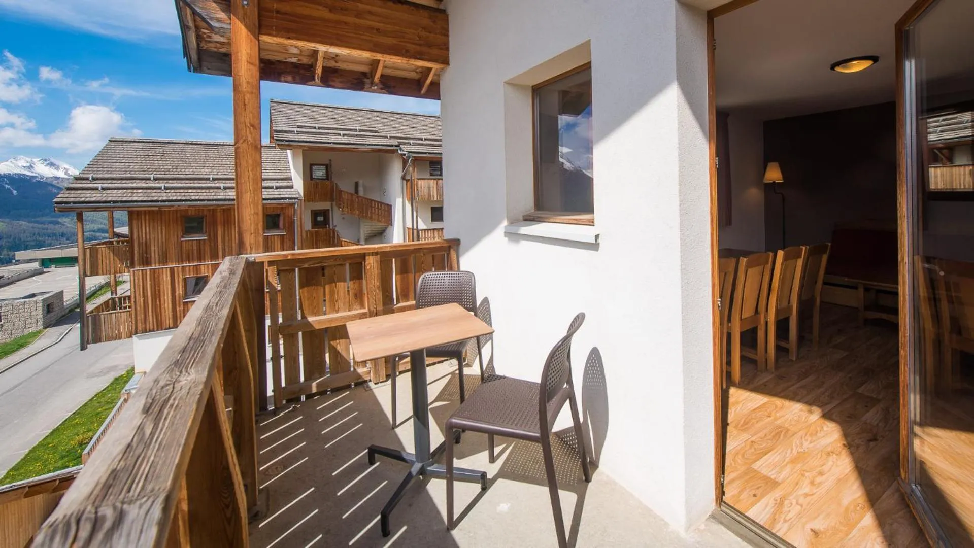 Balcony/Terrace in Résidence Vacancéole - Les Etoiles d'Orion