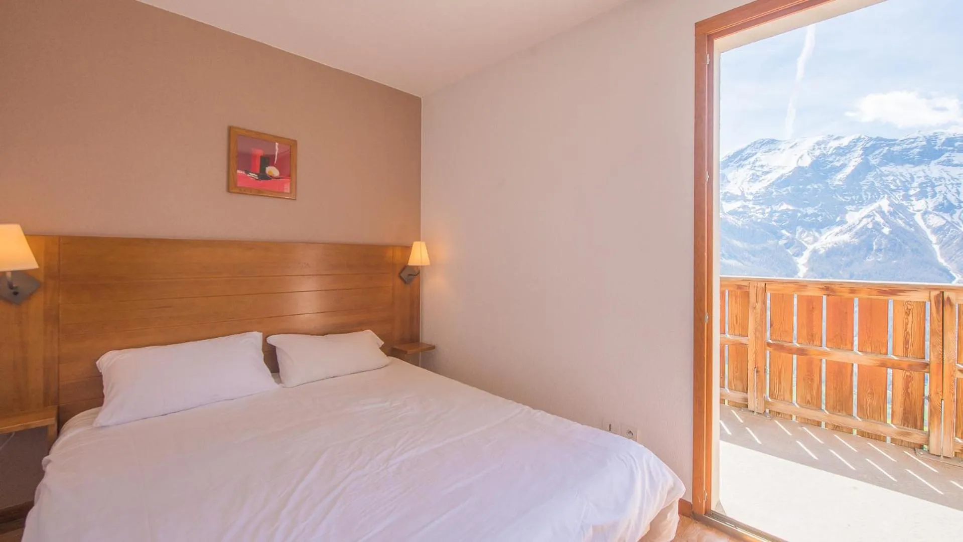 Bedroom, Bed in Résidence Vacancéole - Les Etoiles d'Orion