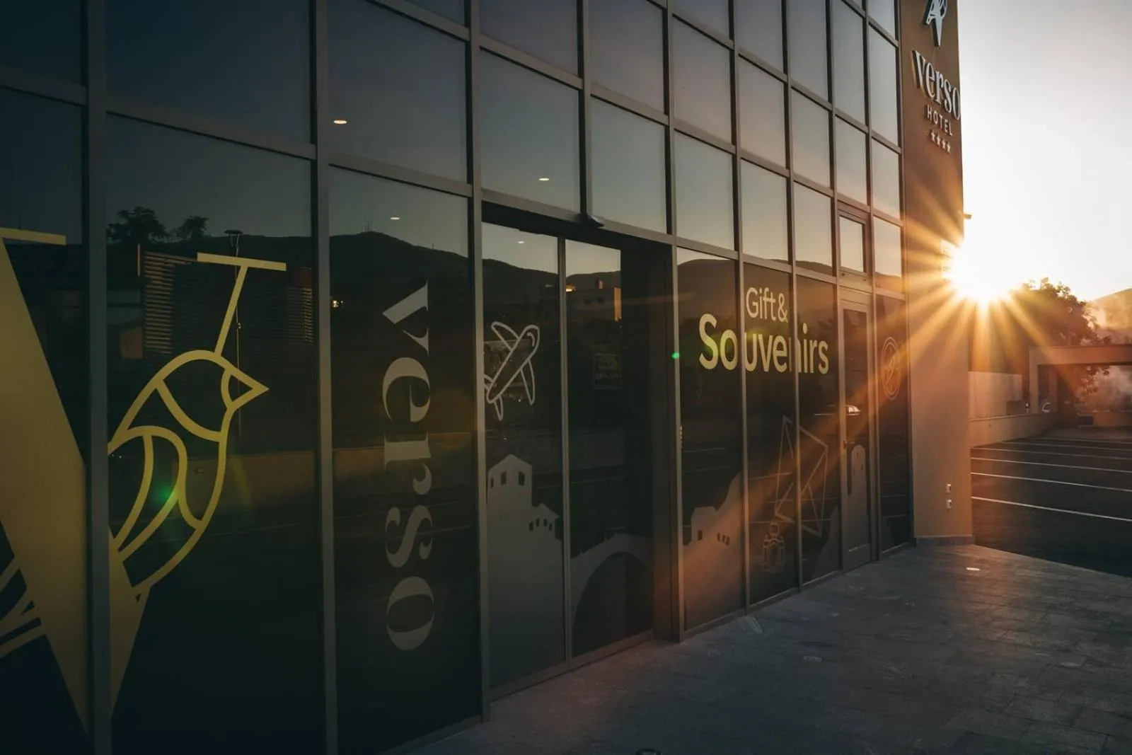 Facade/entrance in Hotel Verso