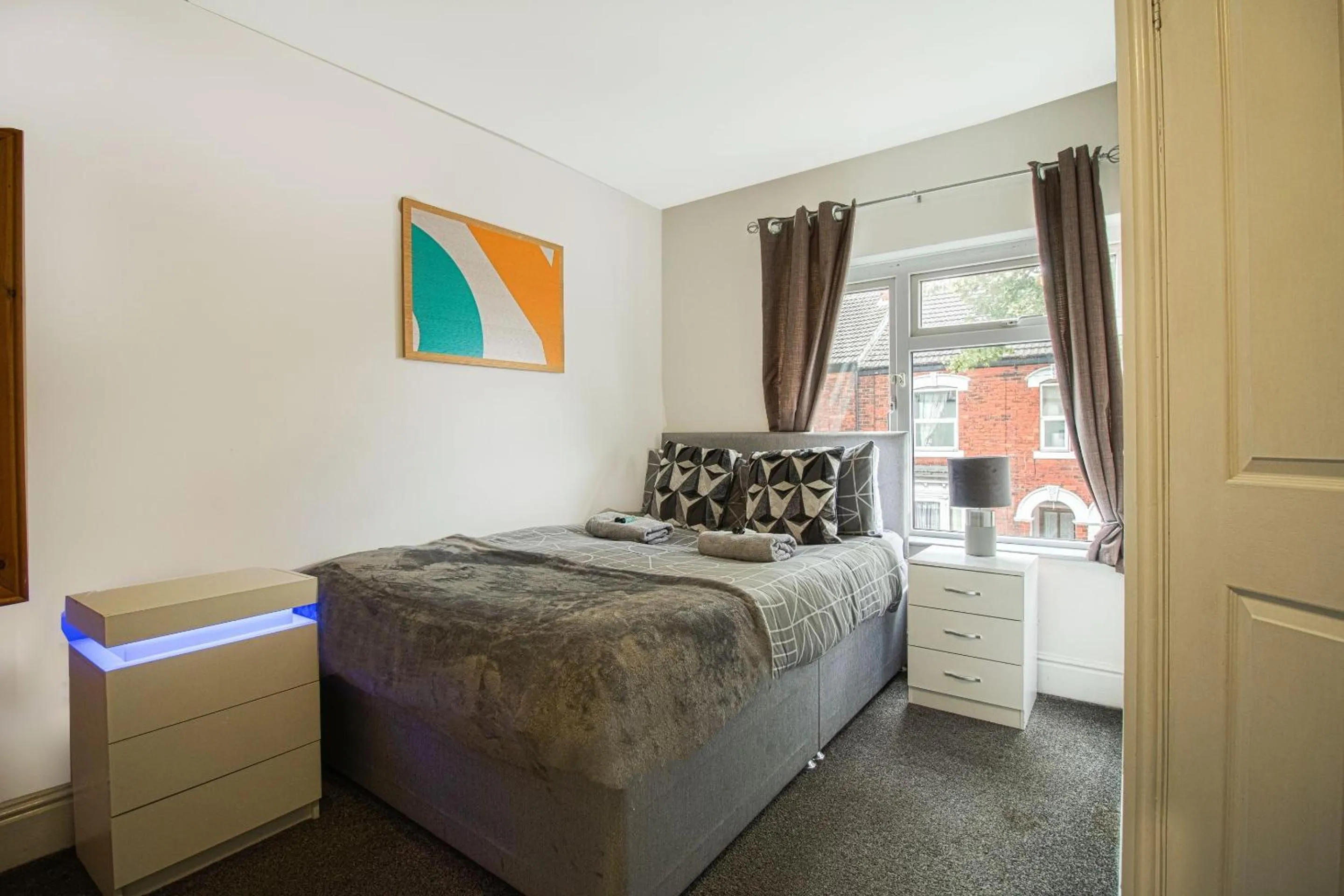 Bedroom in OYO Hotel Clamart