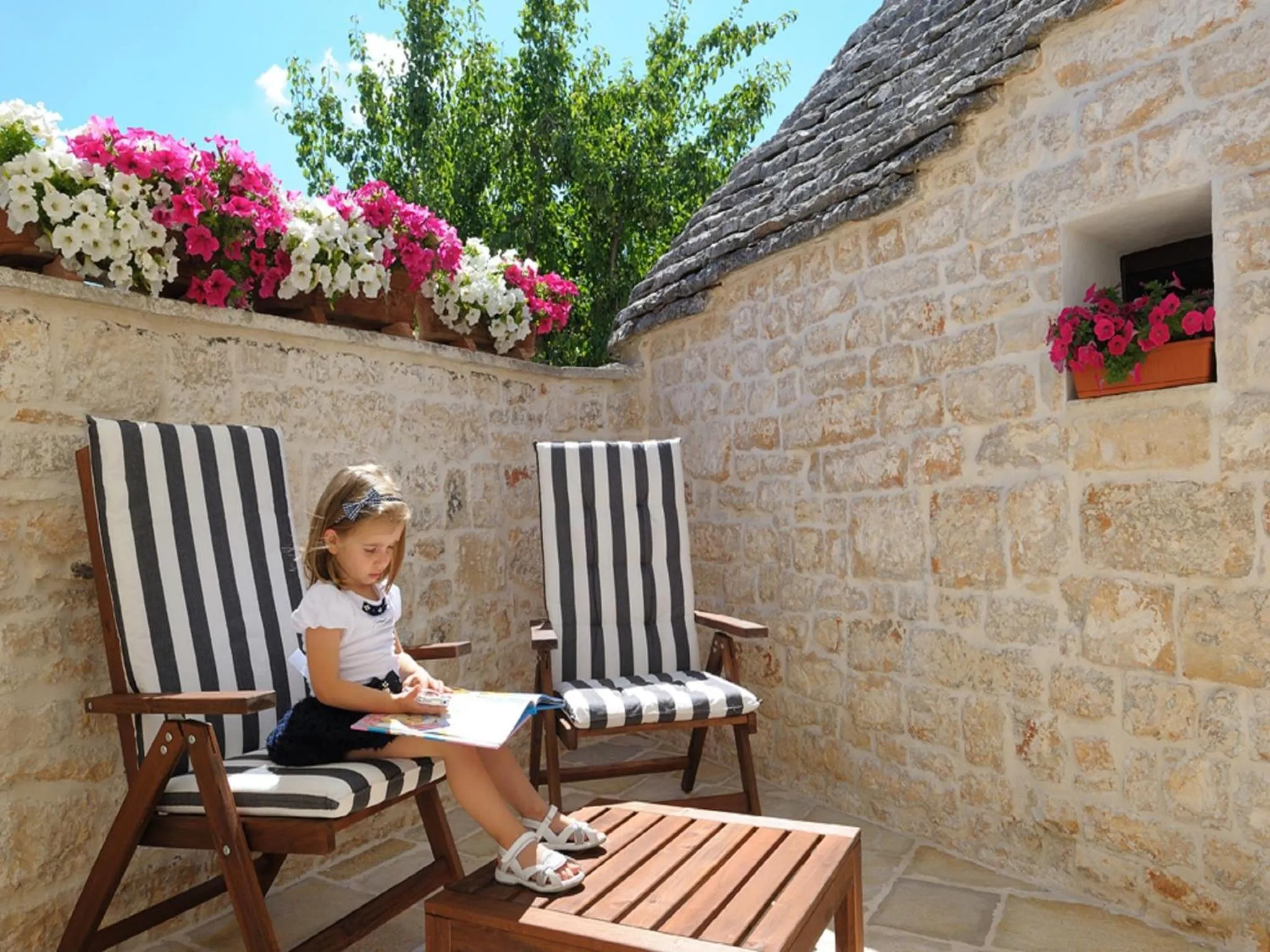 People in Romantic Trulli