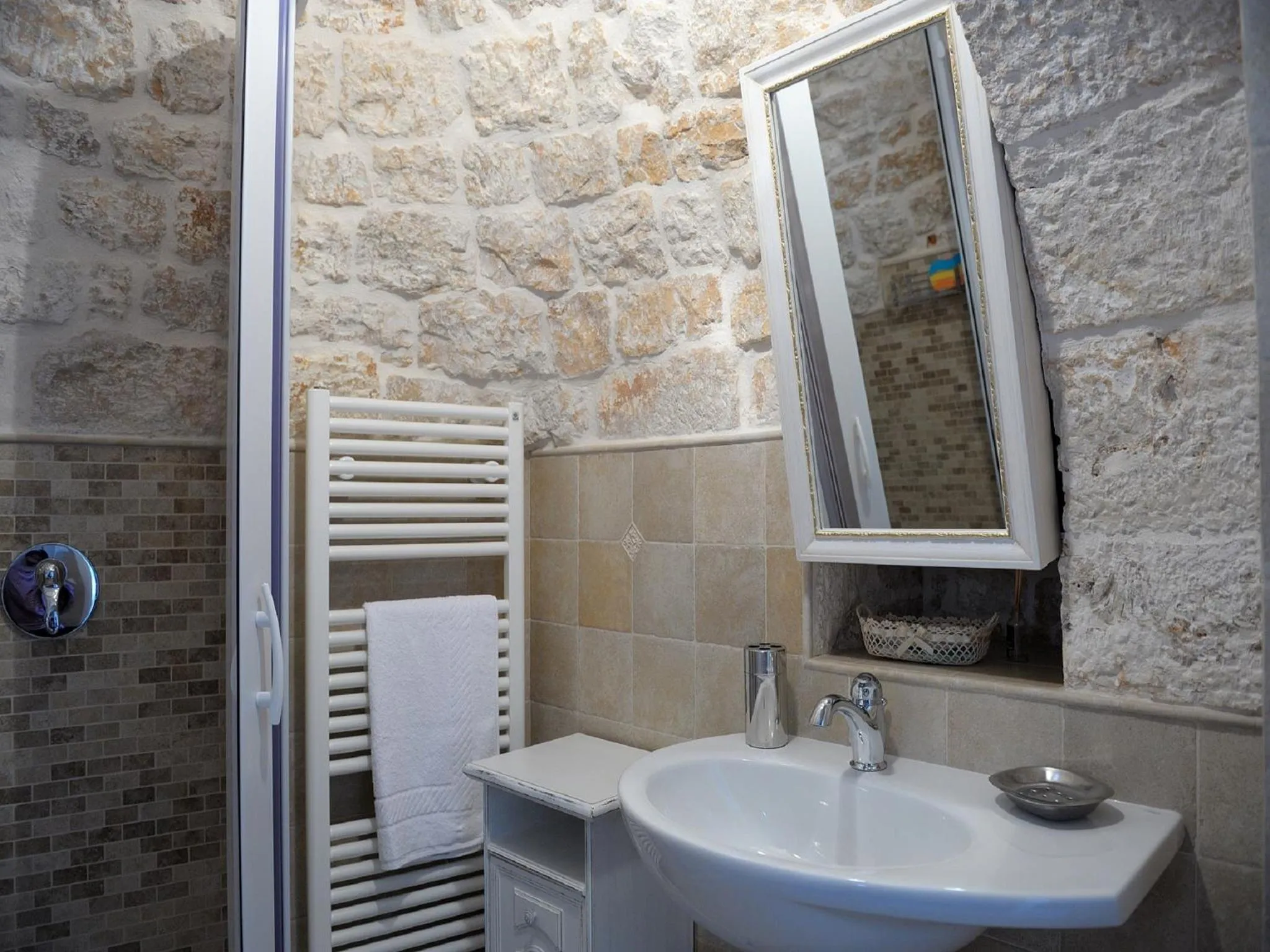Bathroom in Romantic Trulli
