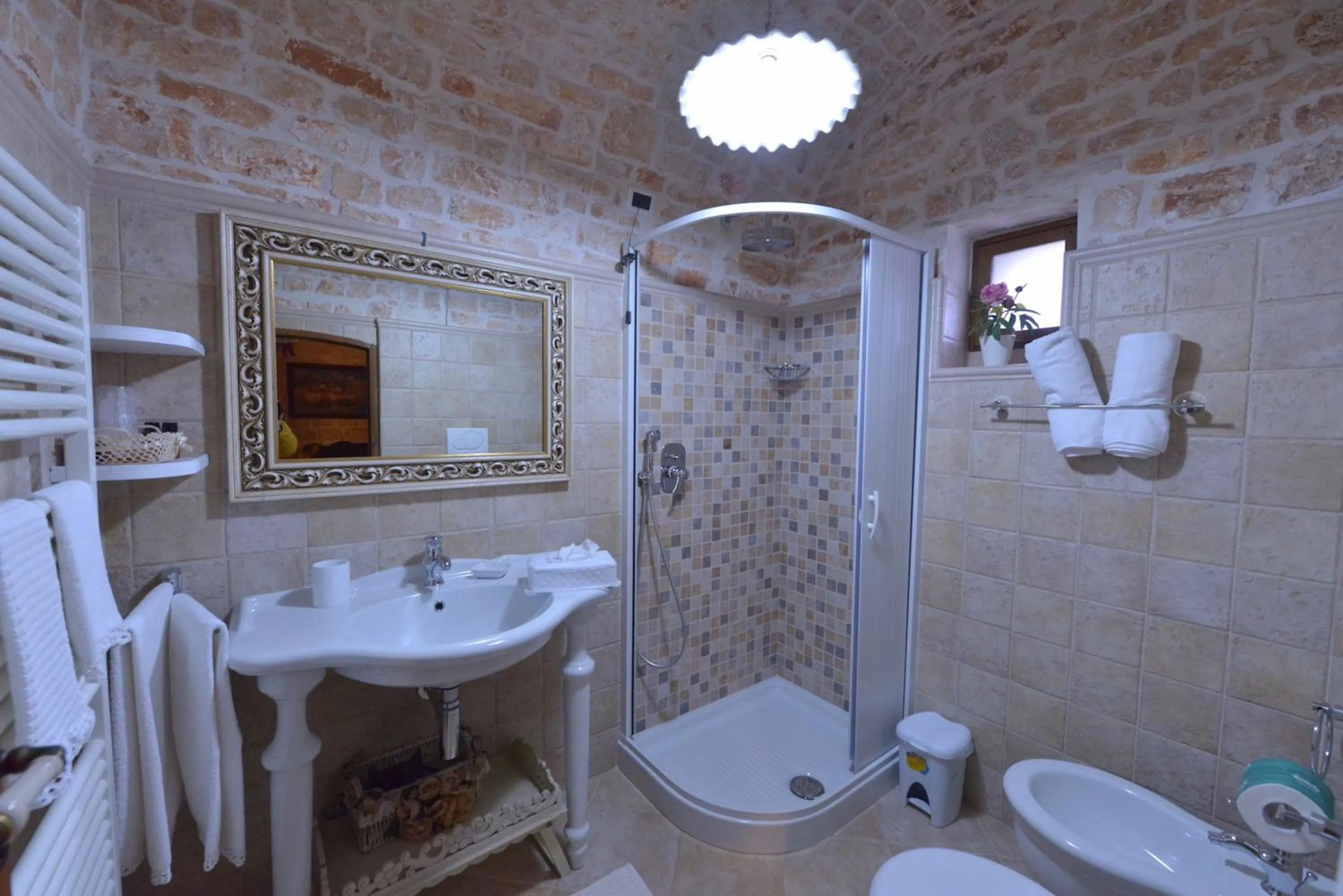 Bathroom in Romantic Trulli
