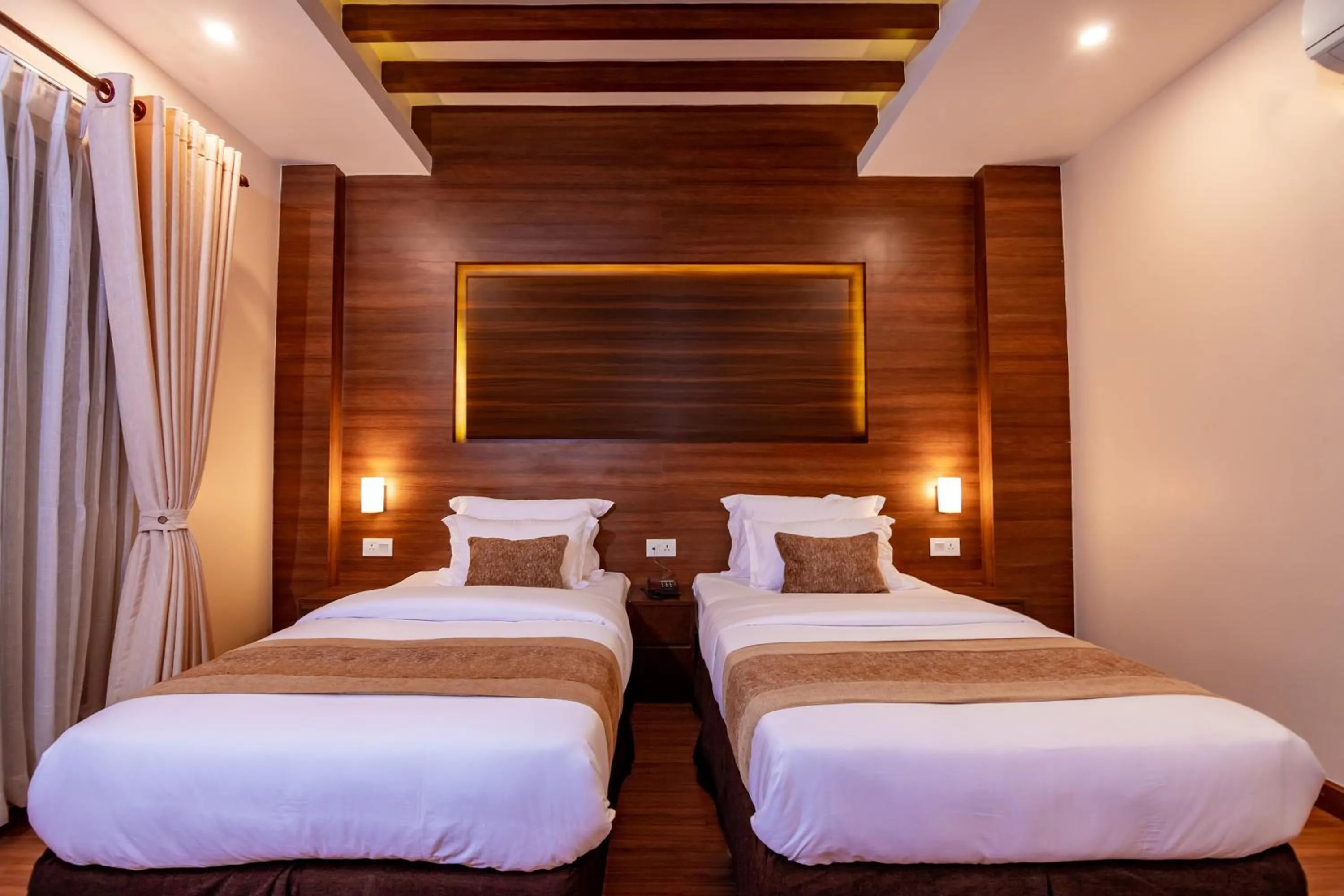 Bed in Sunshine Boutique Hotel