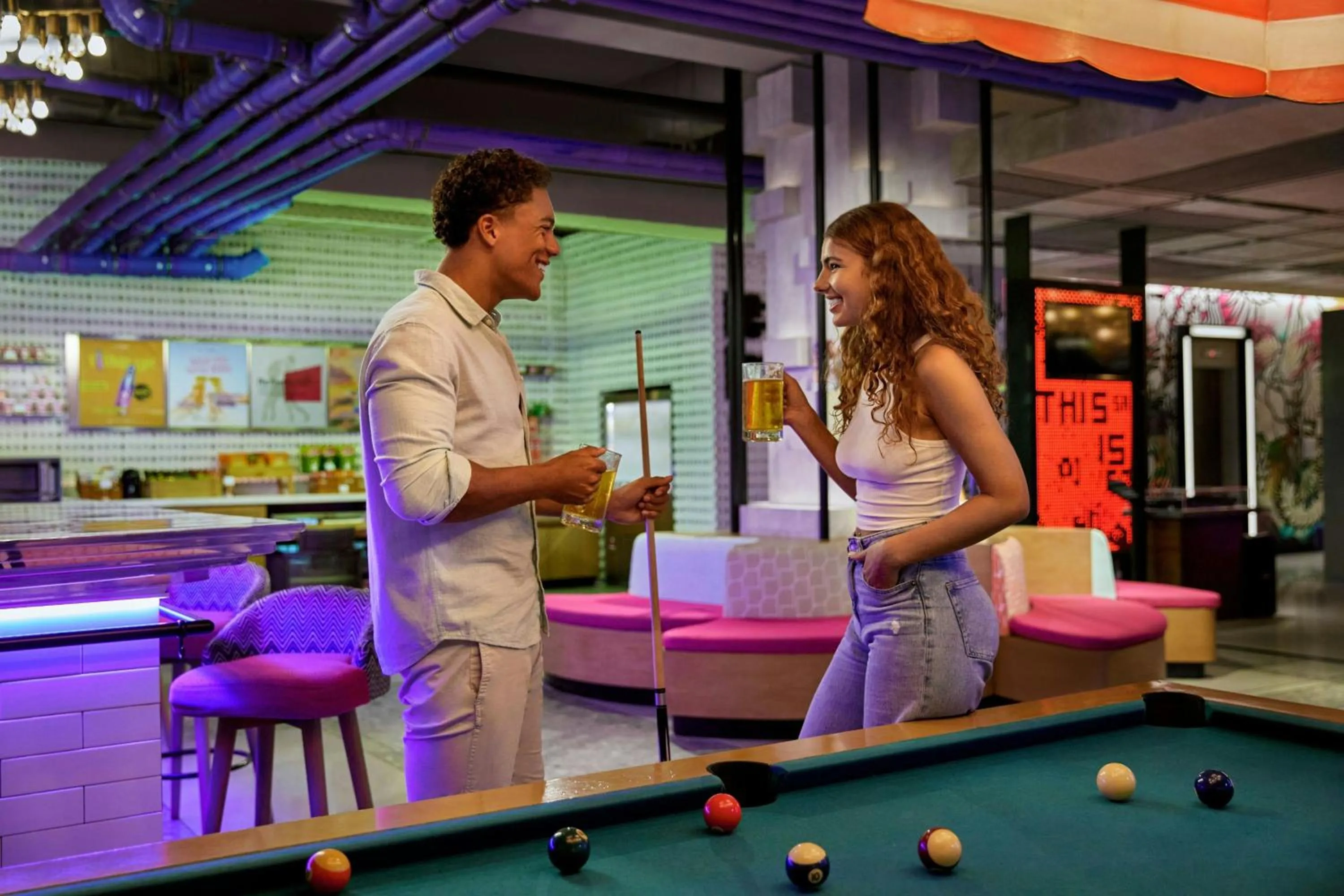 Lounge or bar in Aloft Bali Seminyak