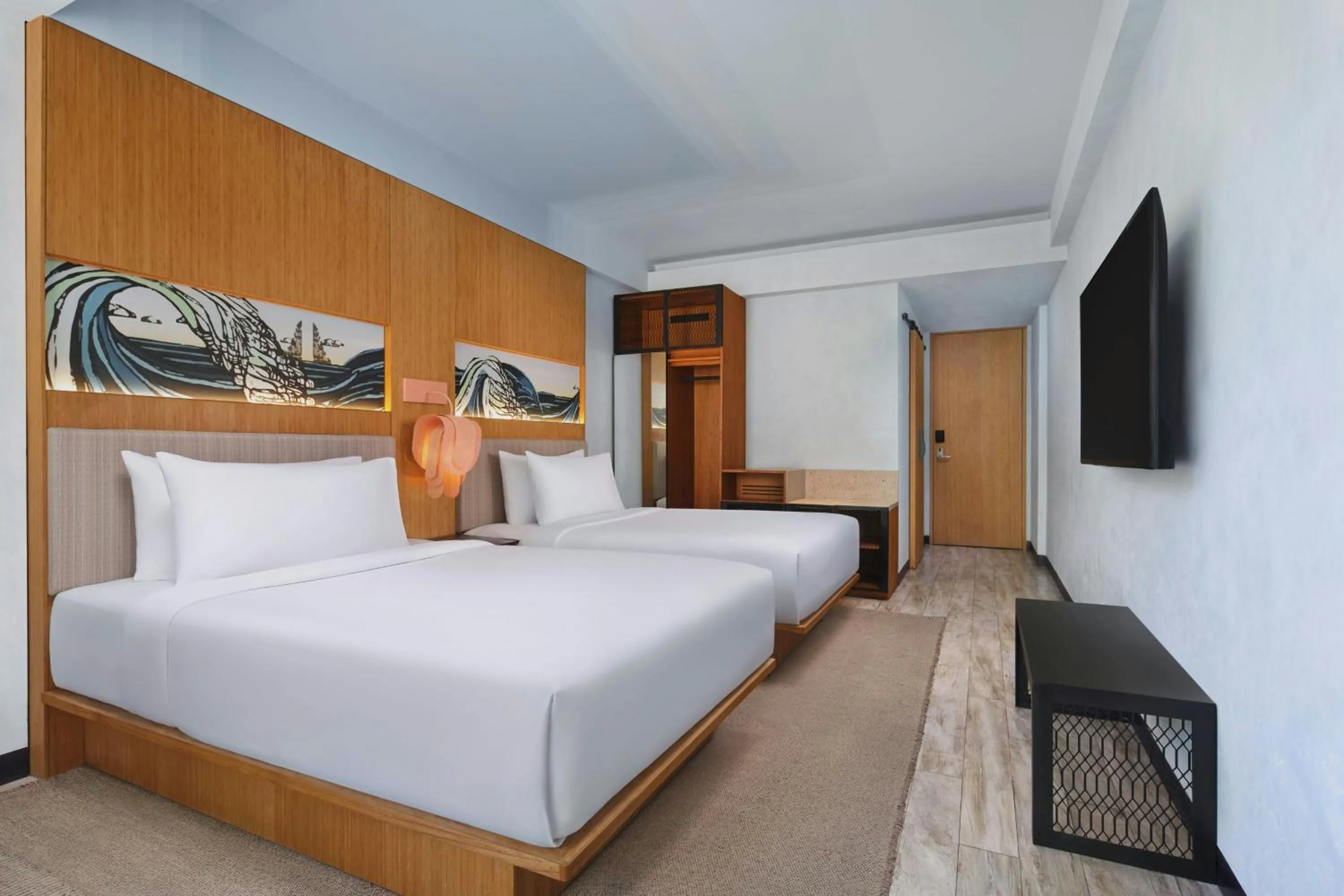 Photo of the whole room, Bed in Aloft Bali Seminyak