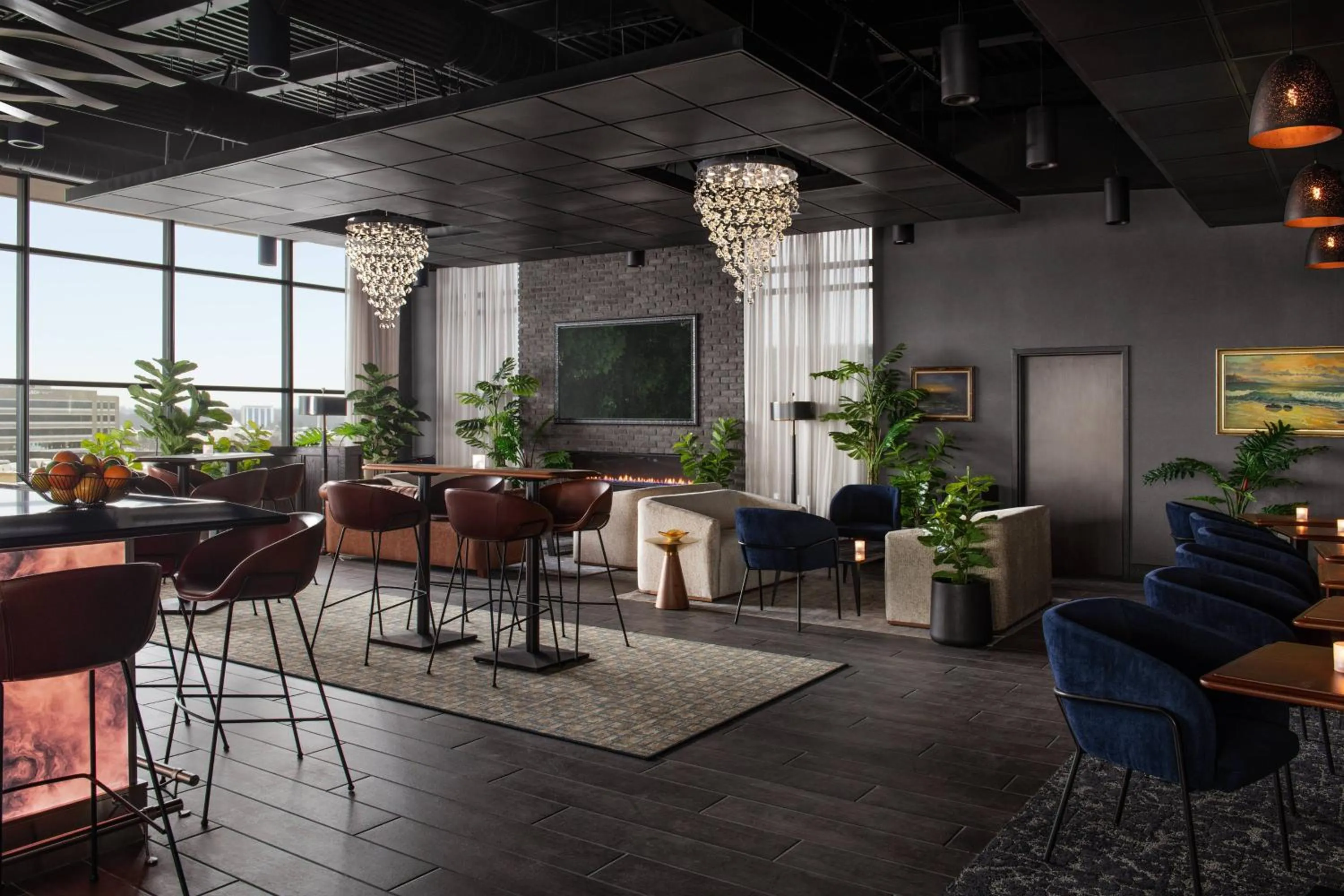 Restaurant/places to eat in AC Hotel by Marriott Bridgewater