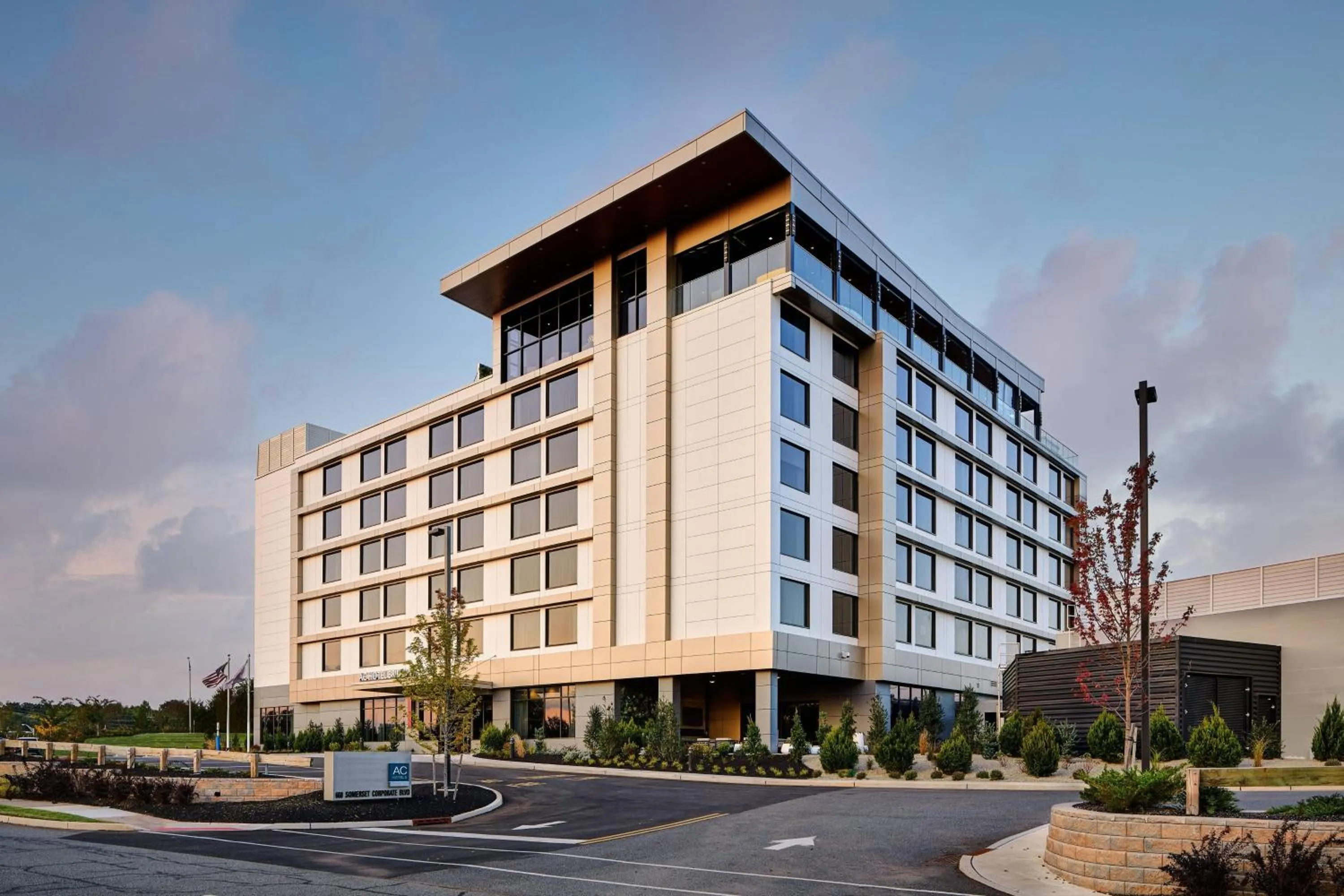 Property building in AC Hotel by Marriott Bridgewater