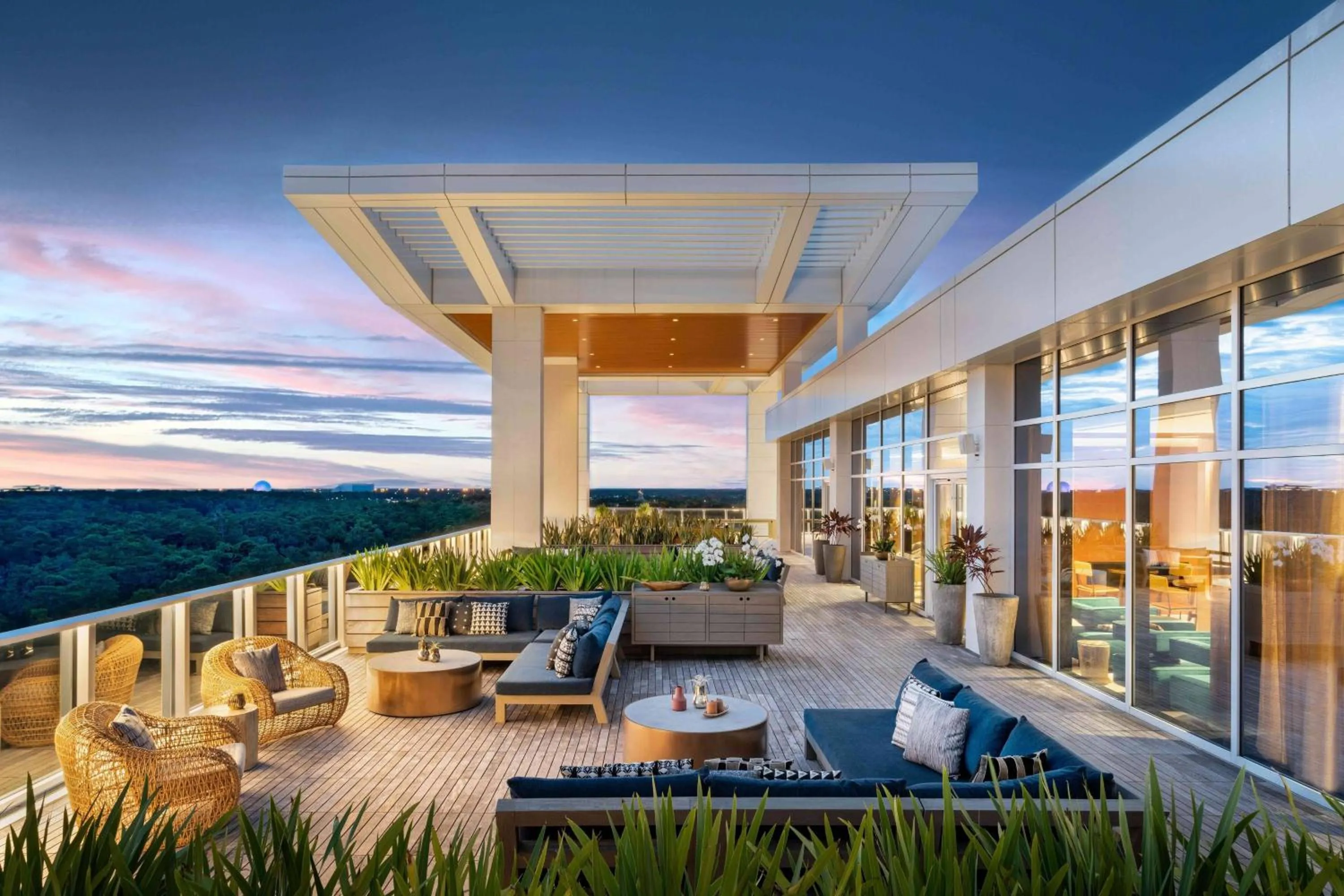 Lounge or bar in JW Marriott Orlando Bonnet Creek Resort & Spa