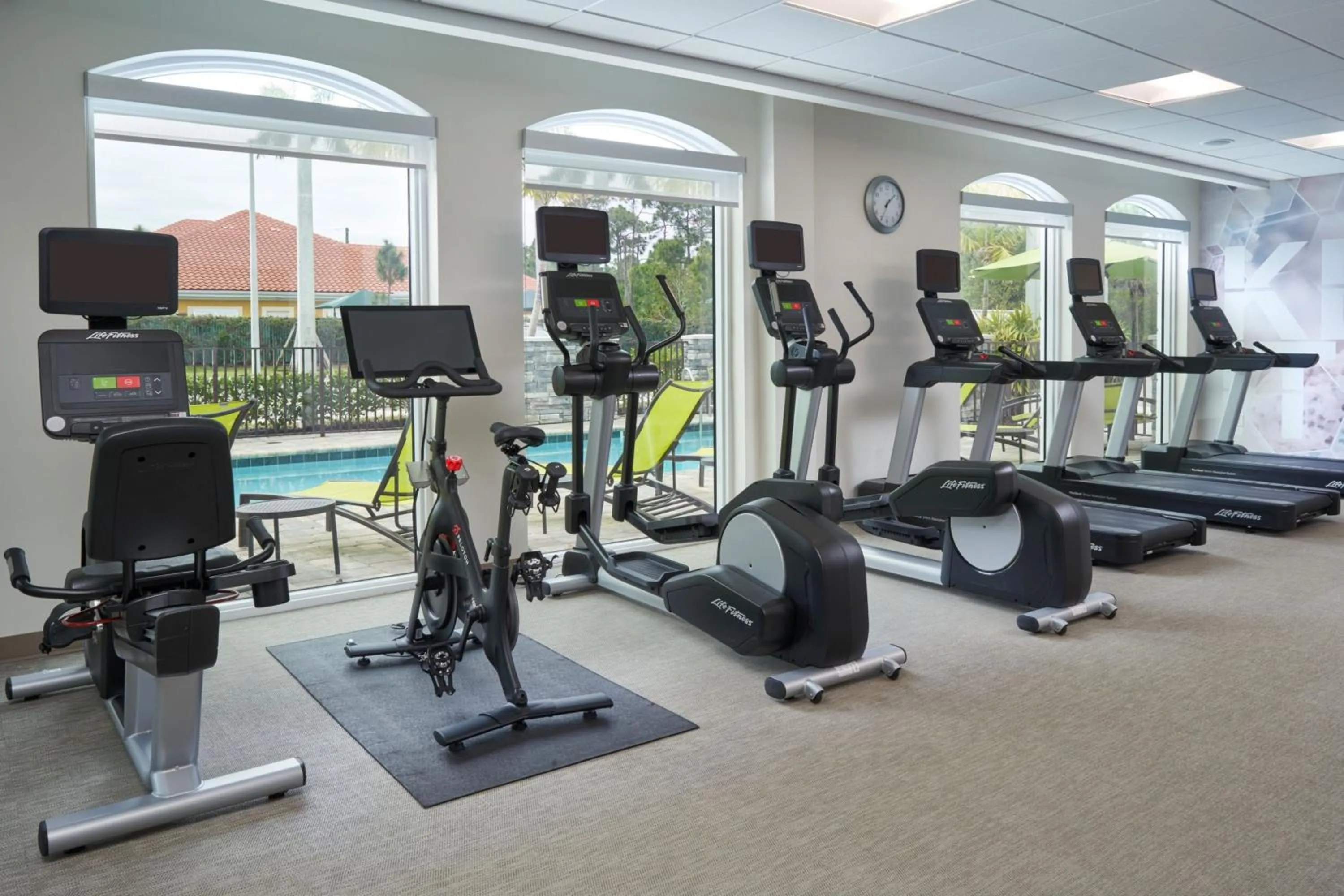 Fitness centre/facilities in SpringHill Suites by Marriott Fort Myers Estero