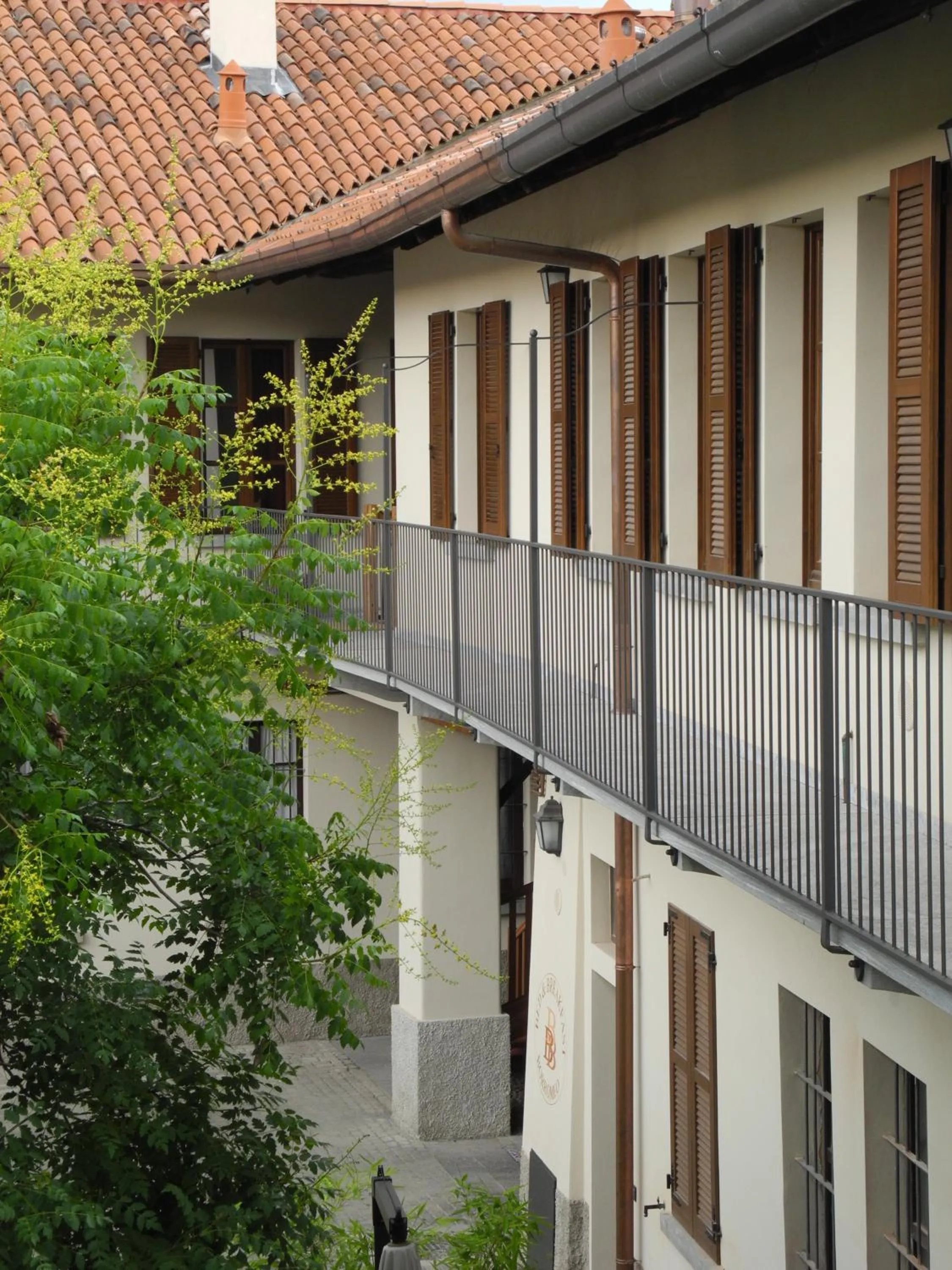 Balcony/Terrace in Borromeo Rooms Bed & Living