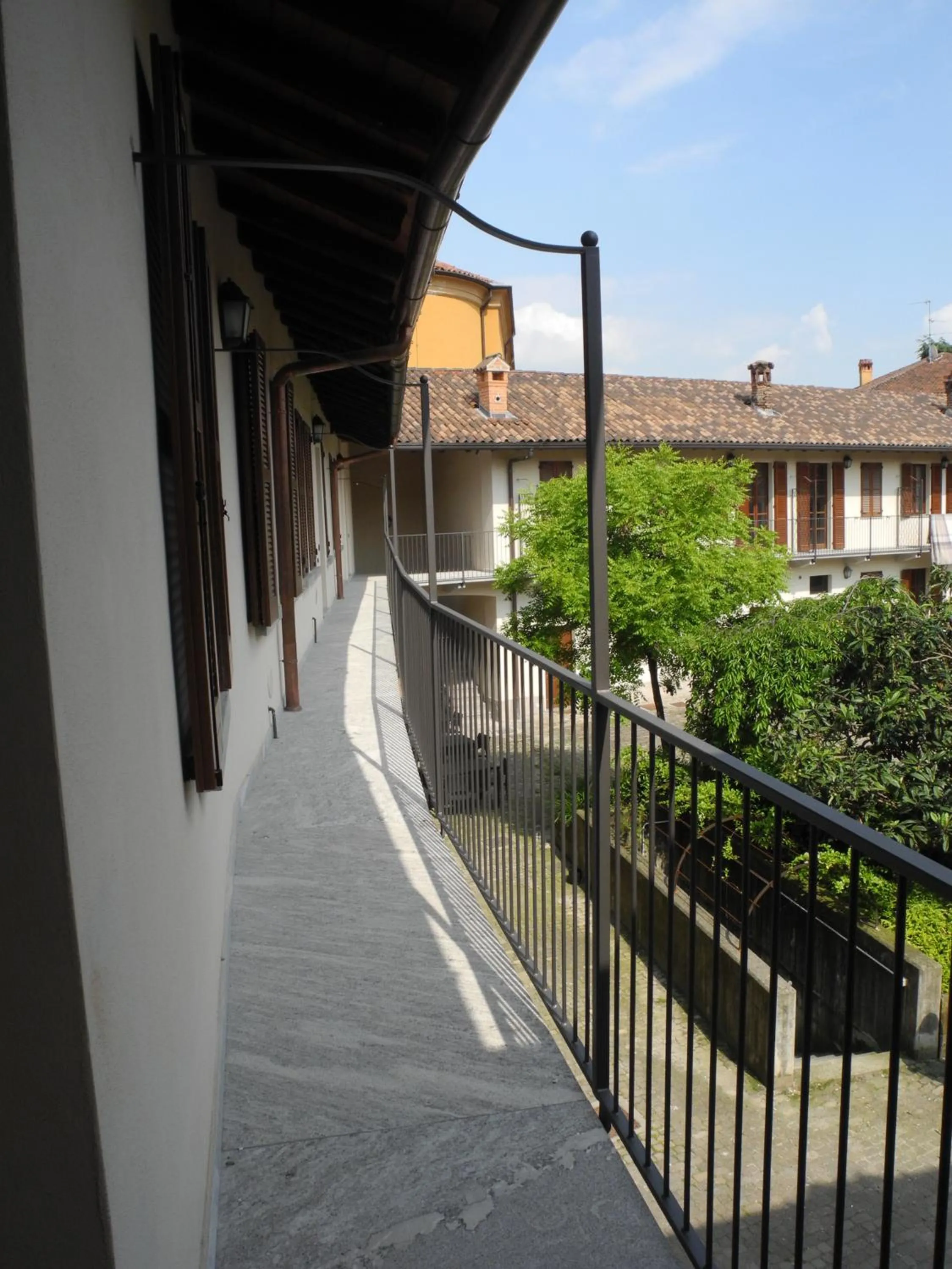 Balcony/Terrace in Borromeo Rooms Bed & Living