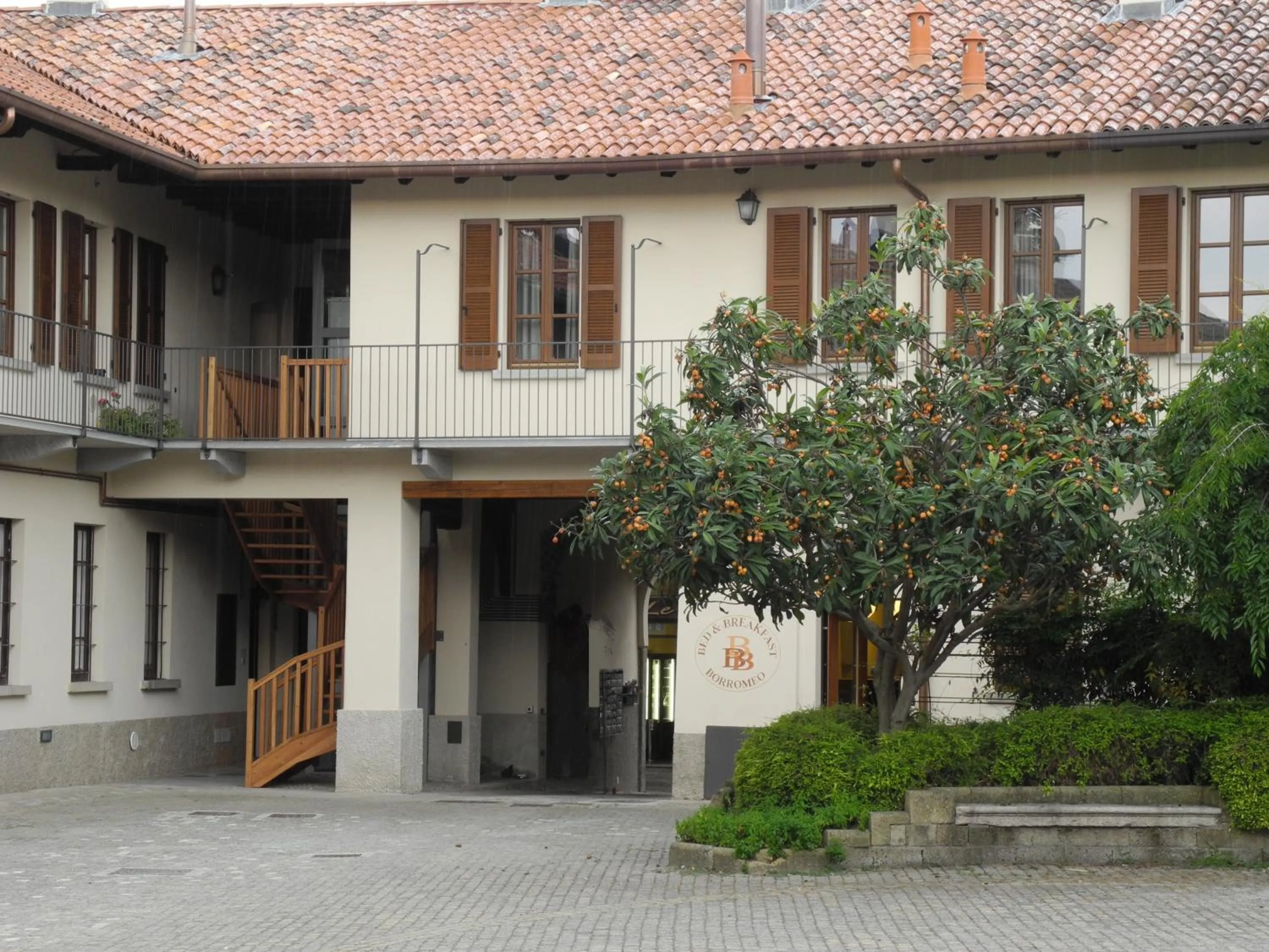 Facade/entrance in Borromeo Rooms Bed & Living