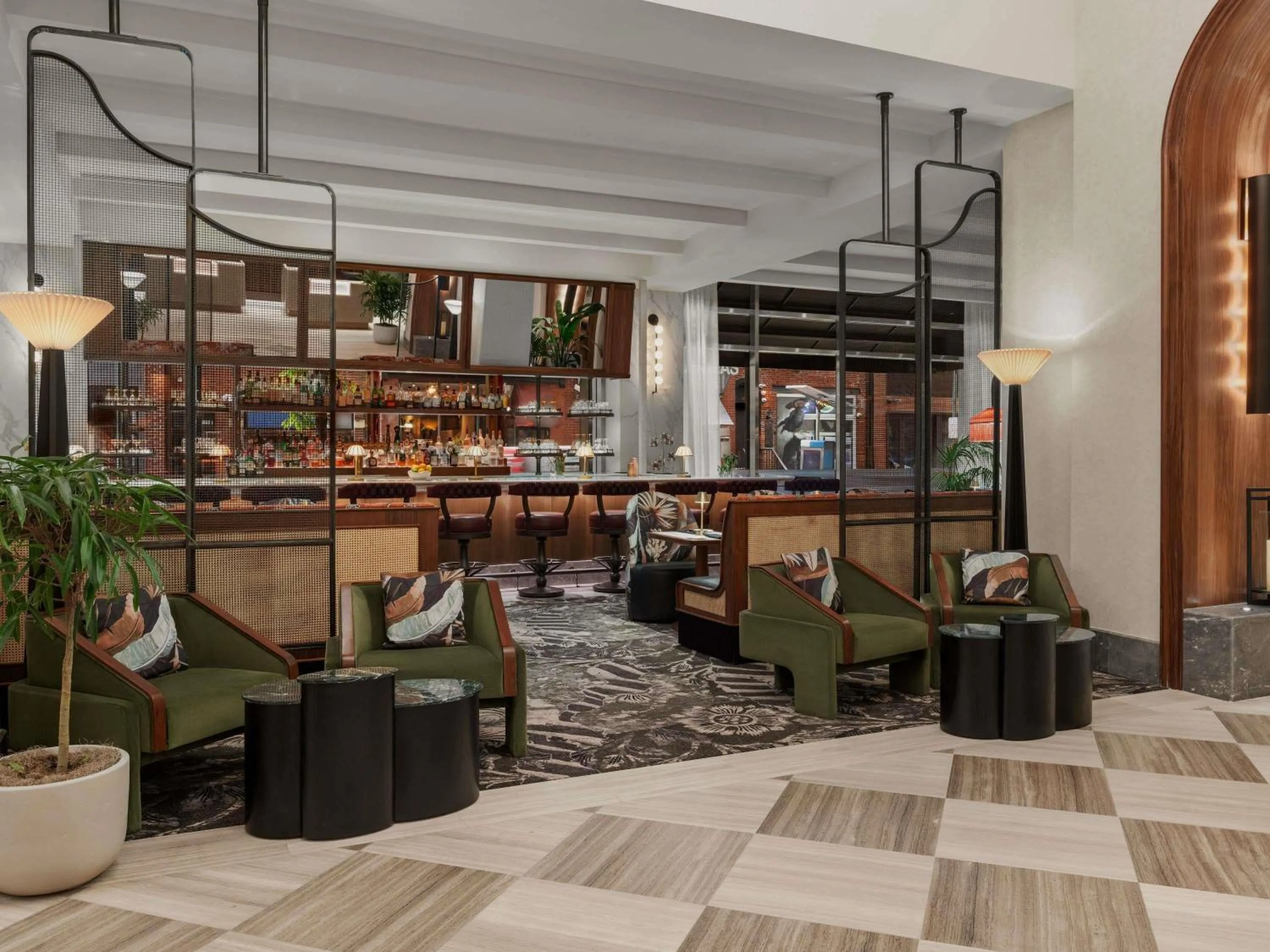 Lounge or bar in Sofitel Philadelphia at Rittenhouse Square