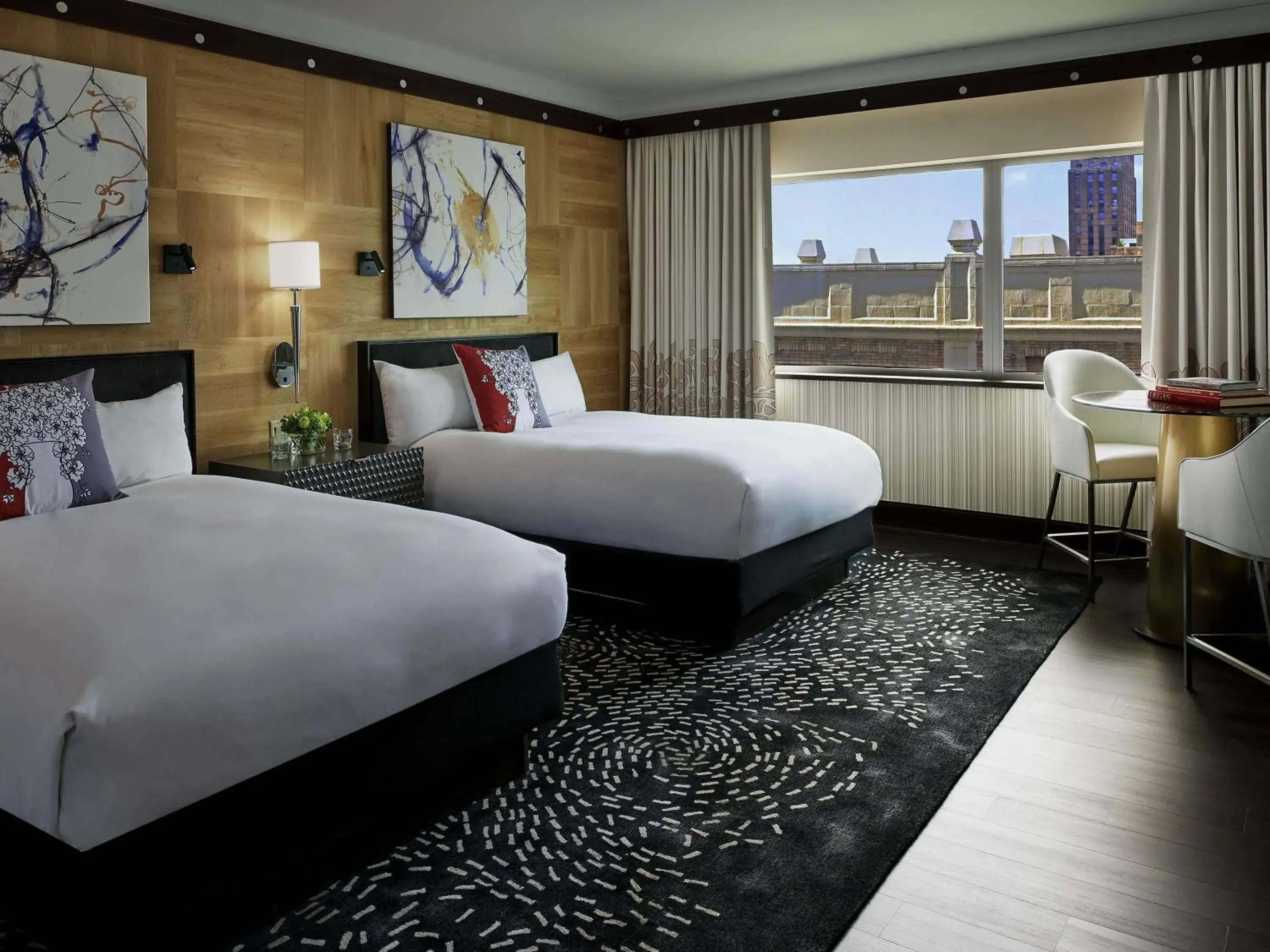 Bedroom, Bed in Sofitel Philadelphia at Rittenhouse Square Bedroom, Bed in Sofitel Philadelphia at Rittenhouse Square