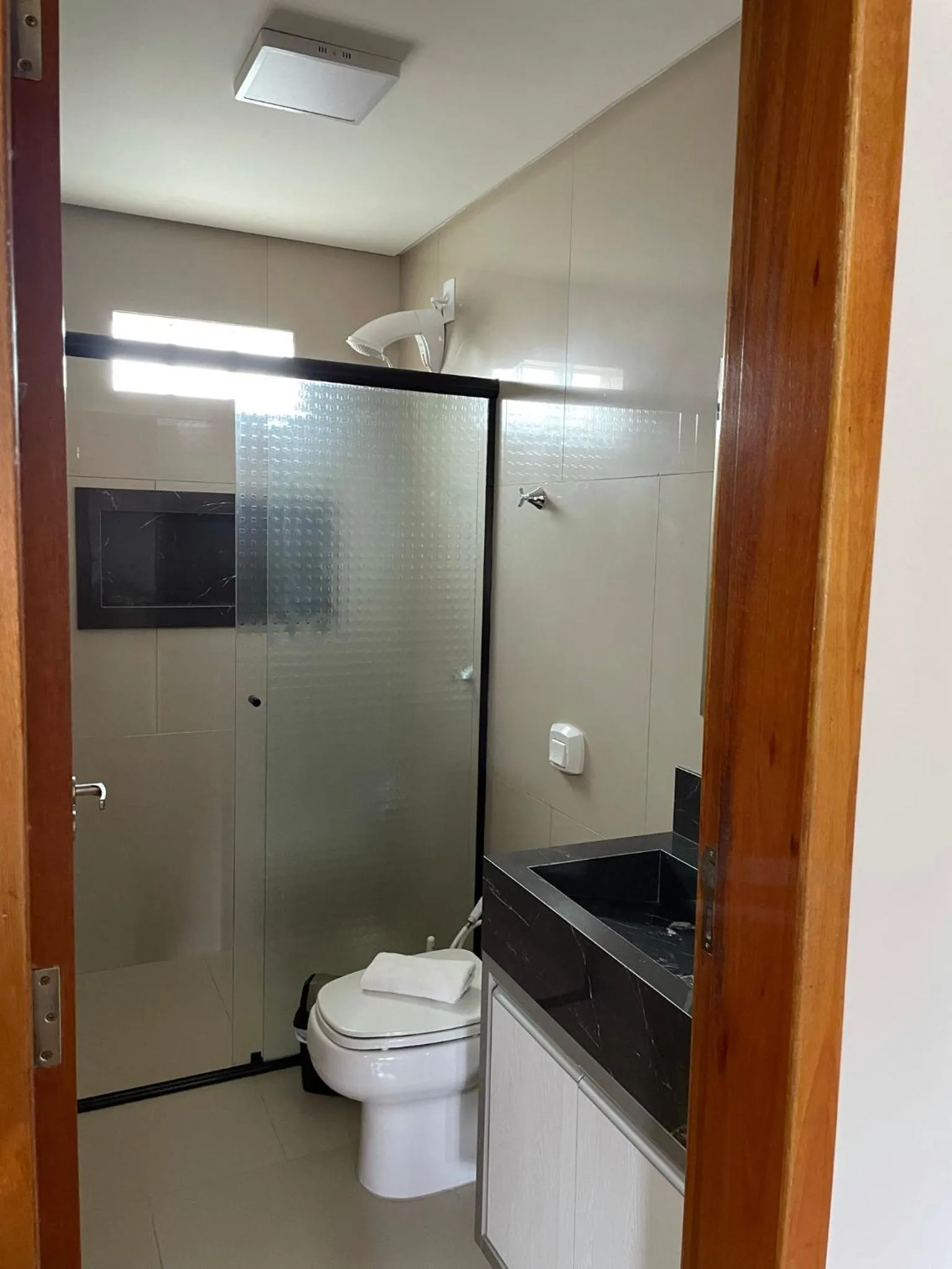 Bathroom in Apart Hotel Canto Grande