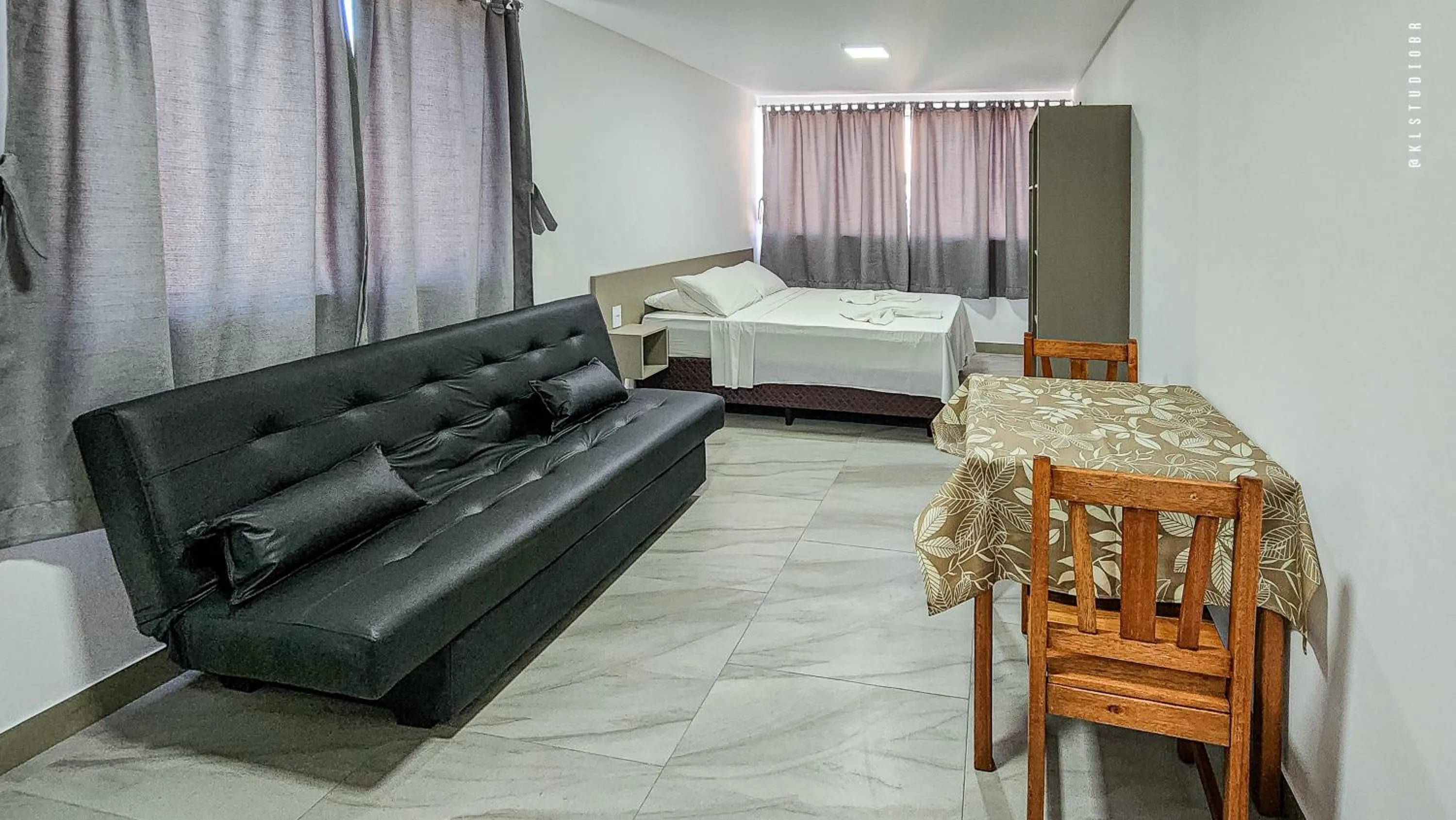 Bed in Apart Hotel Canto Grande