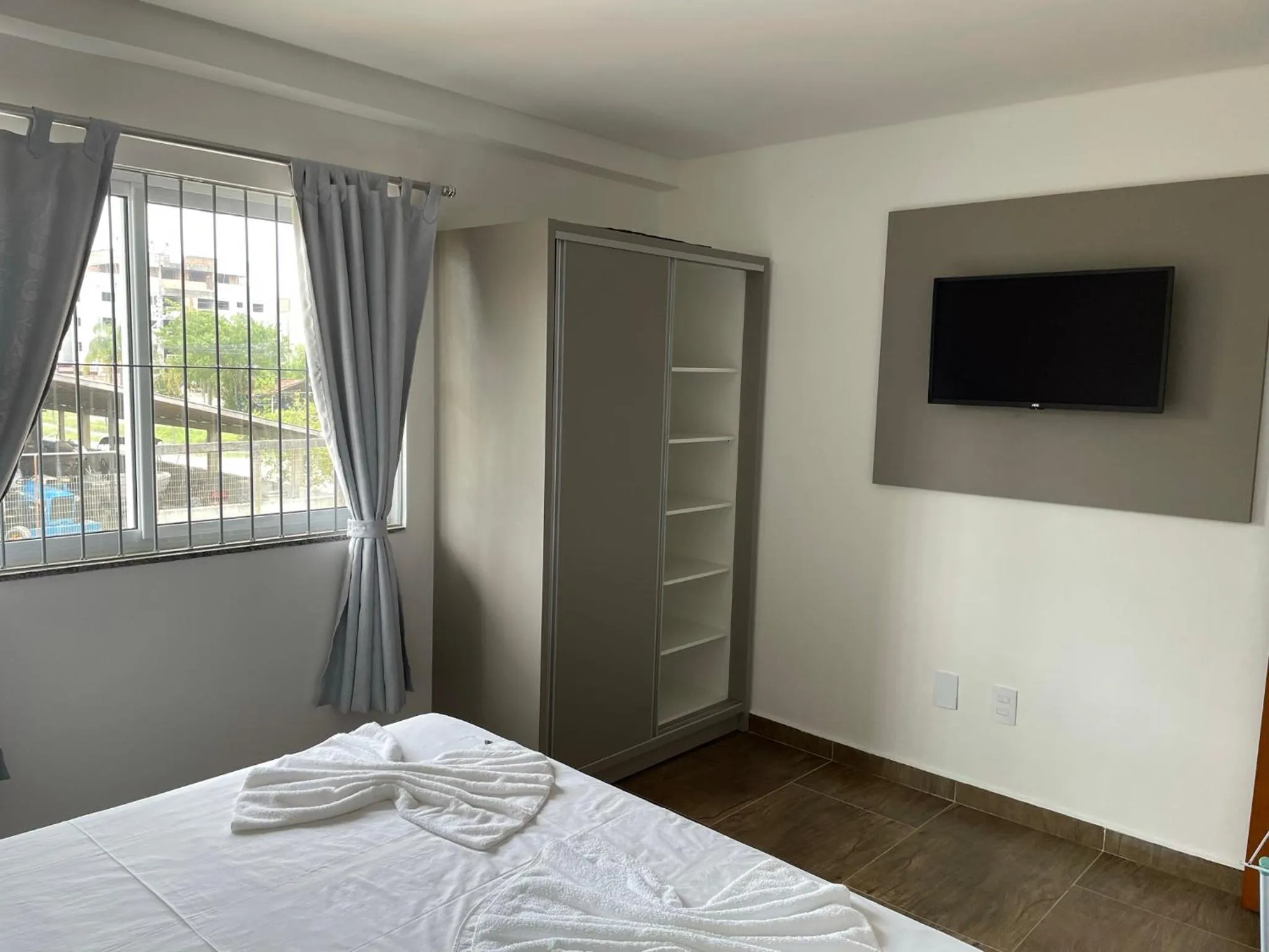 Bedroom, Bed in Apart Hotel Canto Grande