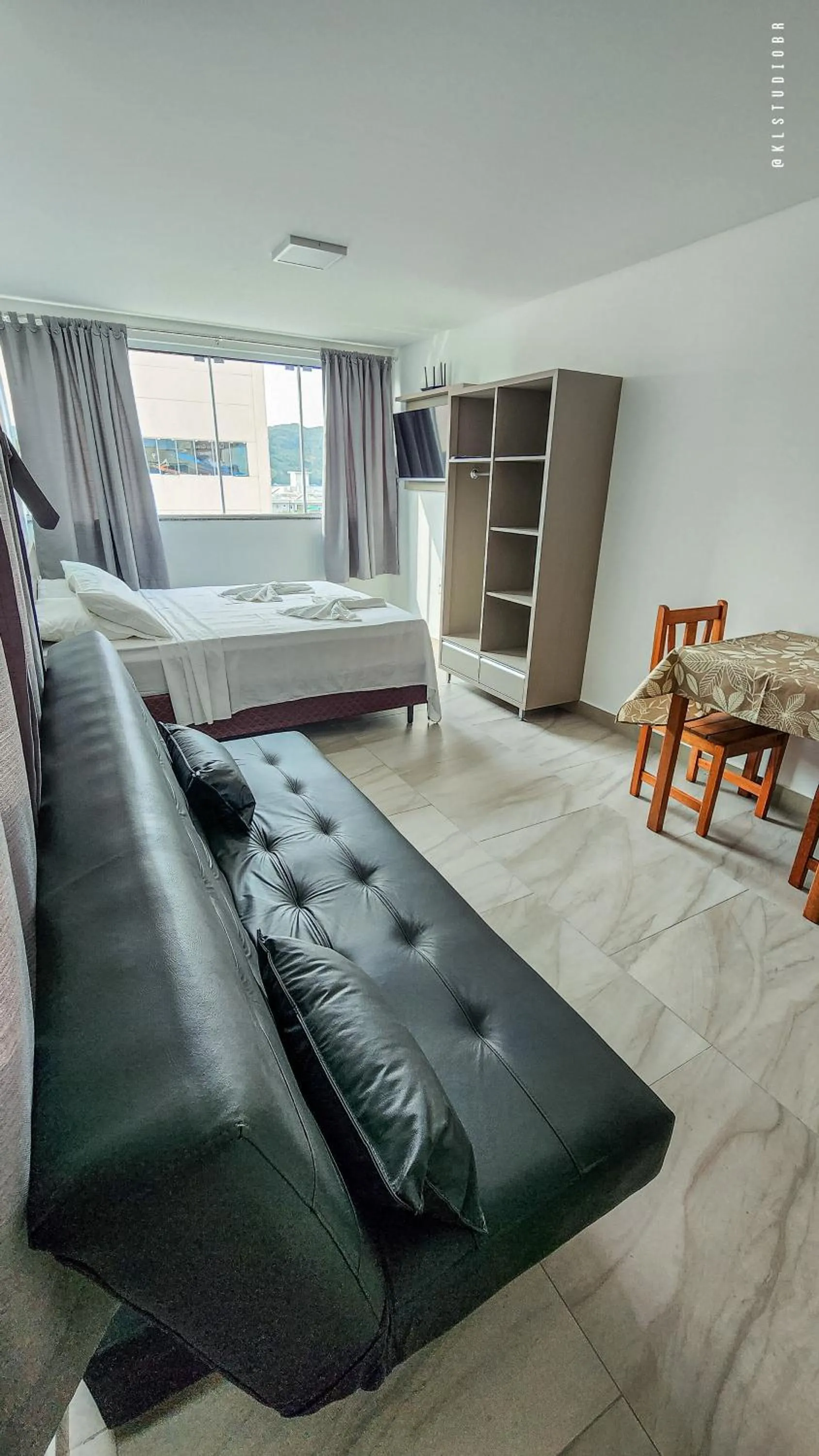 Bed in Apart Hotel Canto Grande