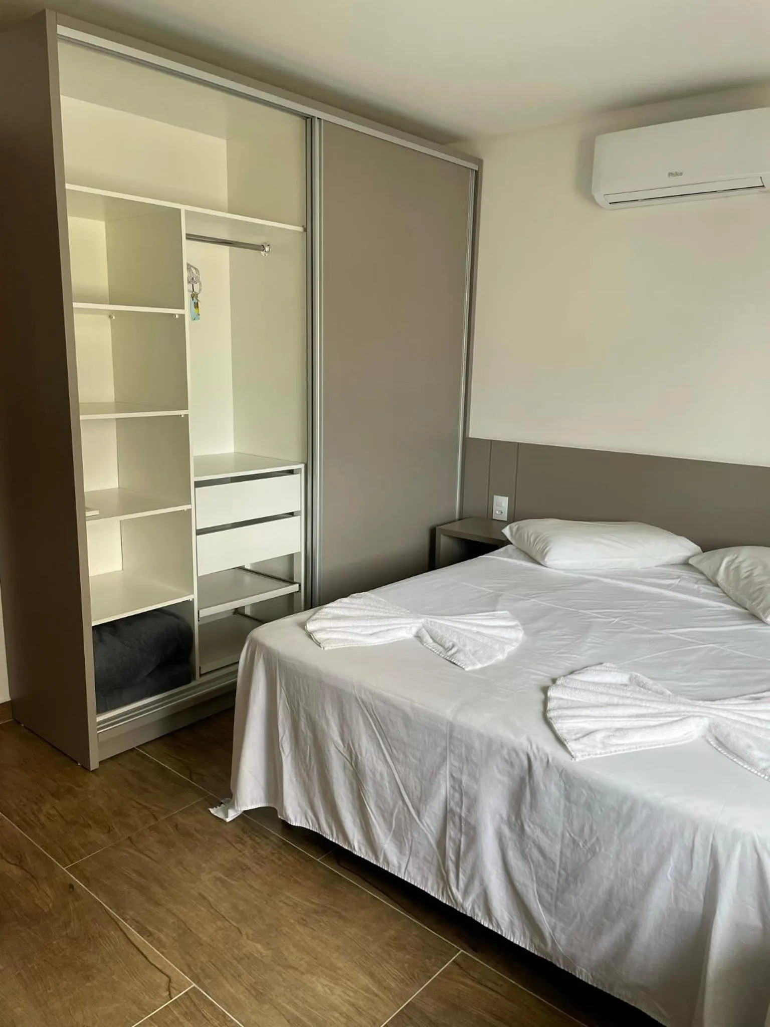 Bedroom, Bed in Apart Hotel Canto Grande