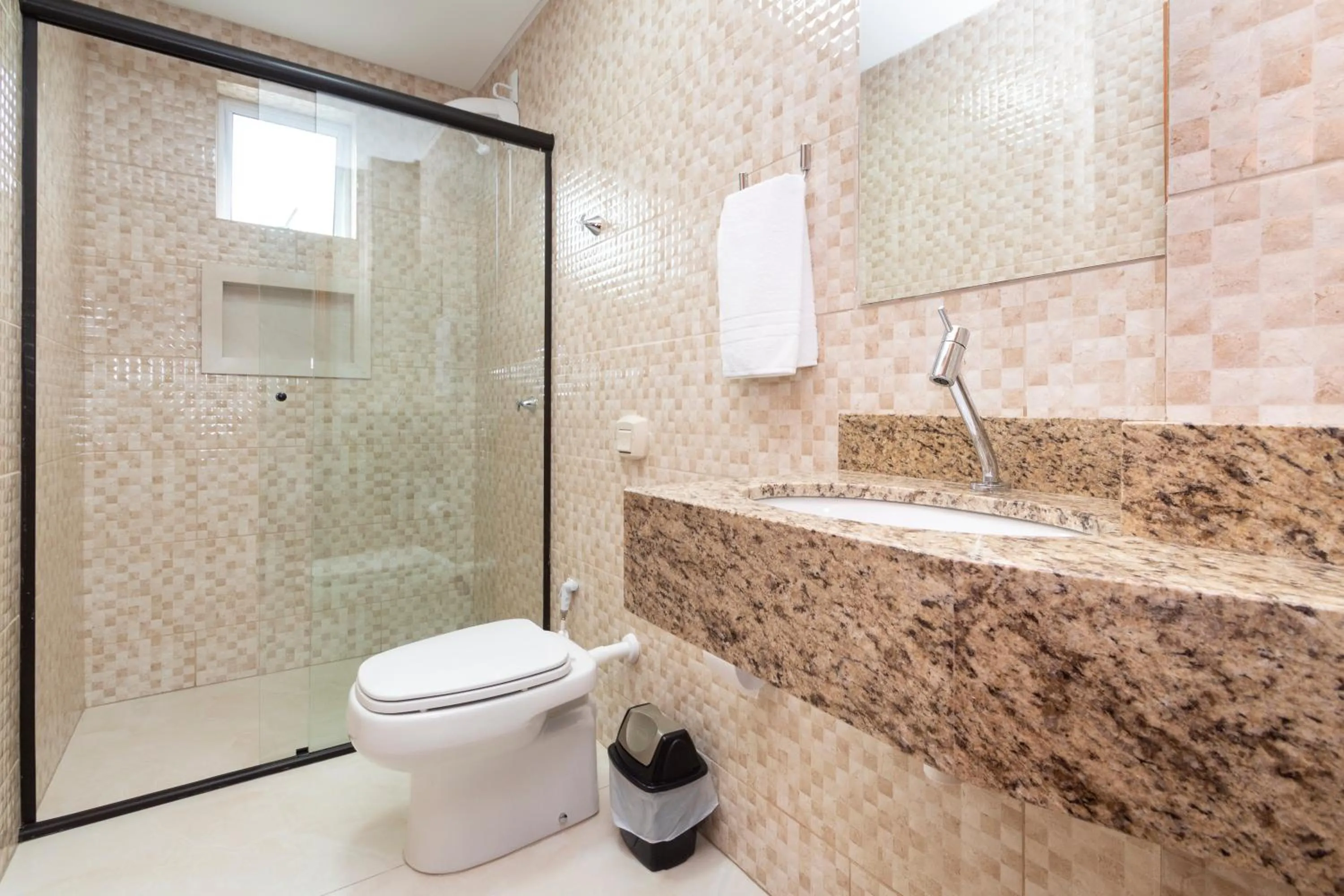 Bathroom in Apart Hotel Canto Grande