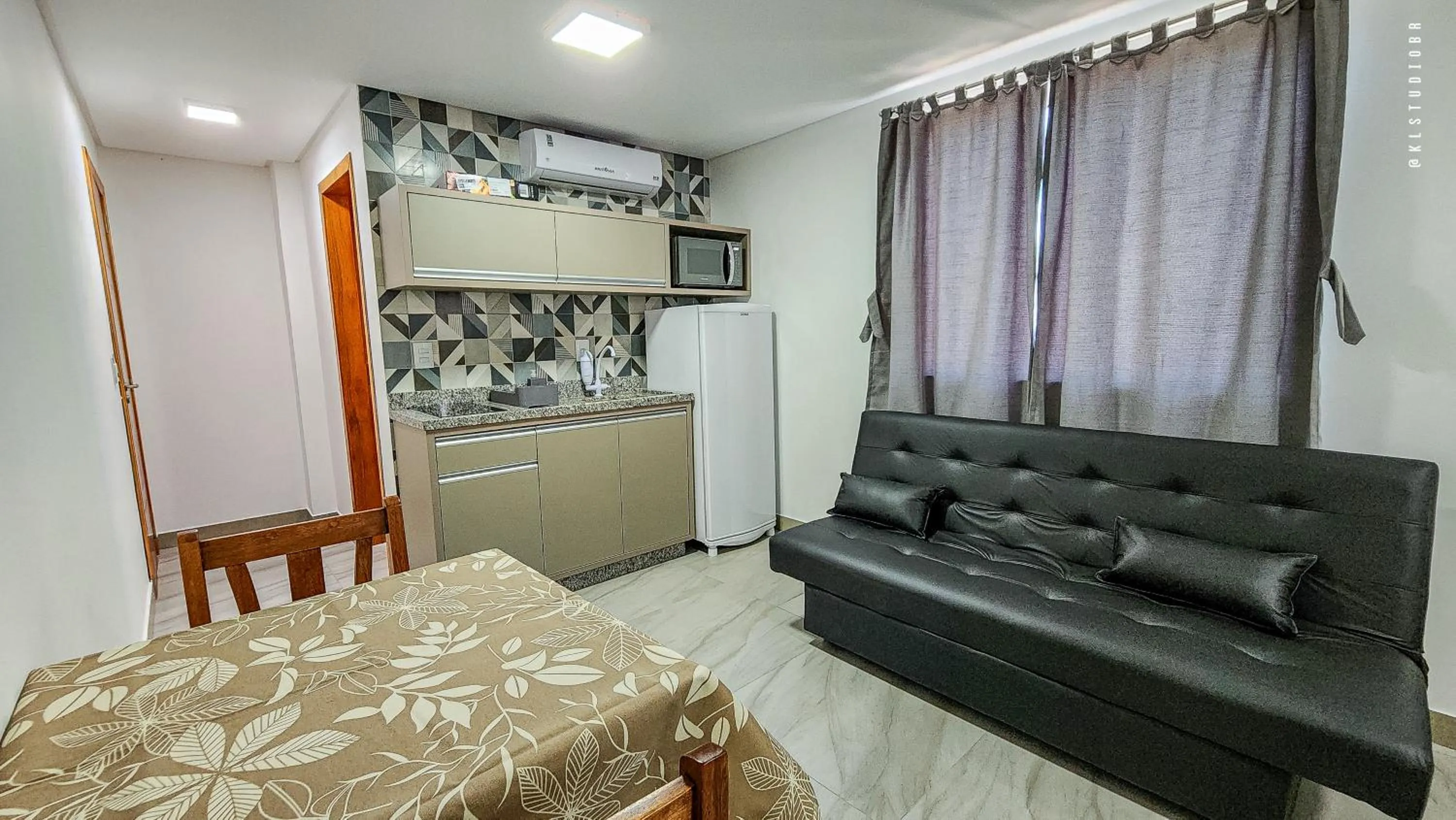 Bed in Apart Hotel Canto Grande