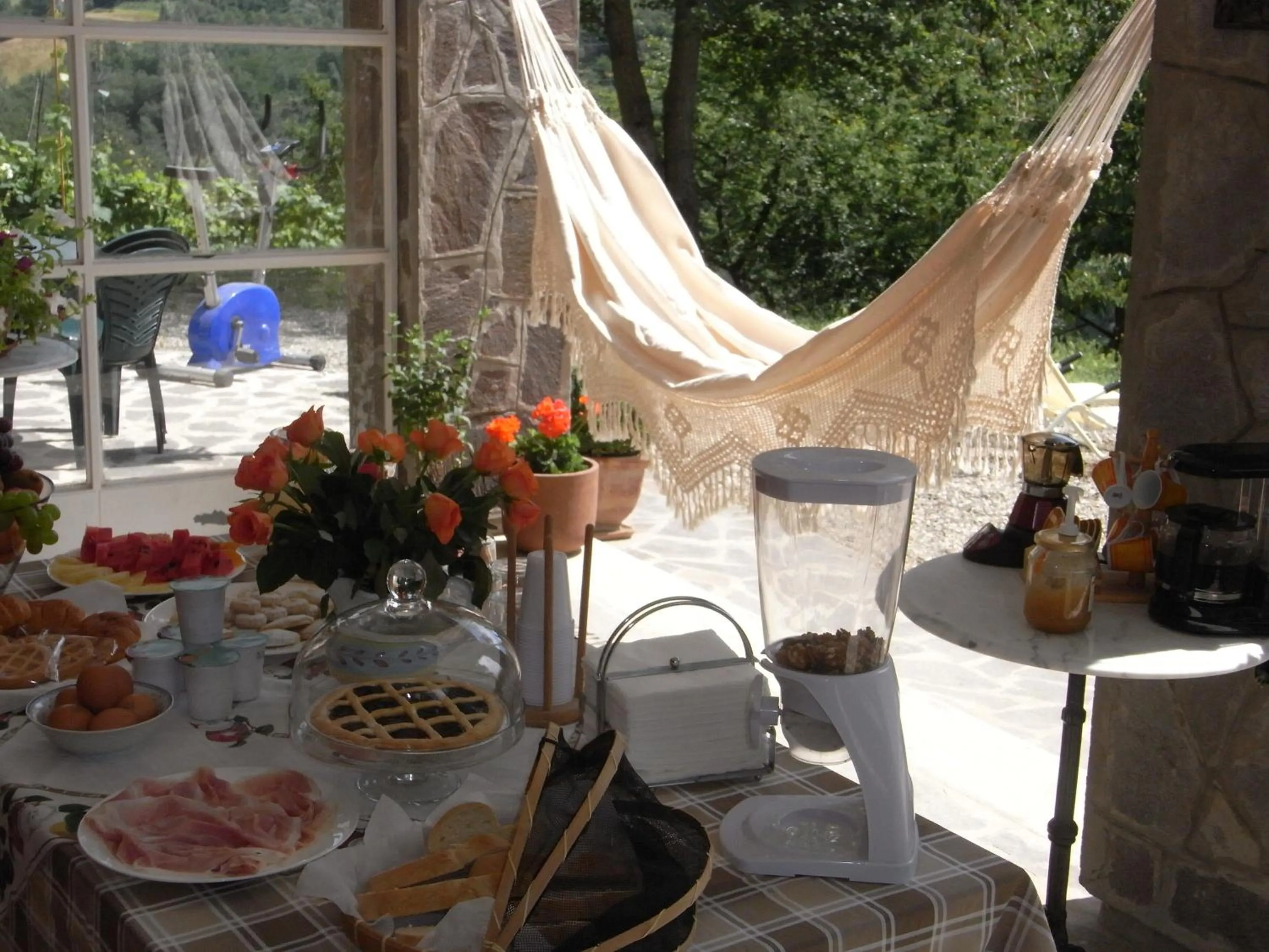 Continental breakfast in B&B Bosco Dei Cervi