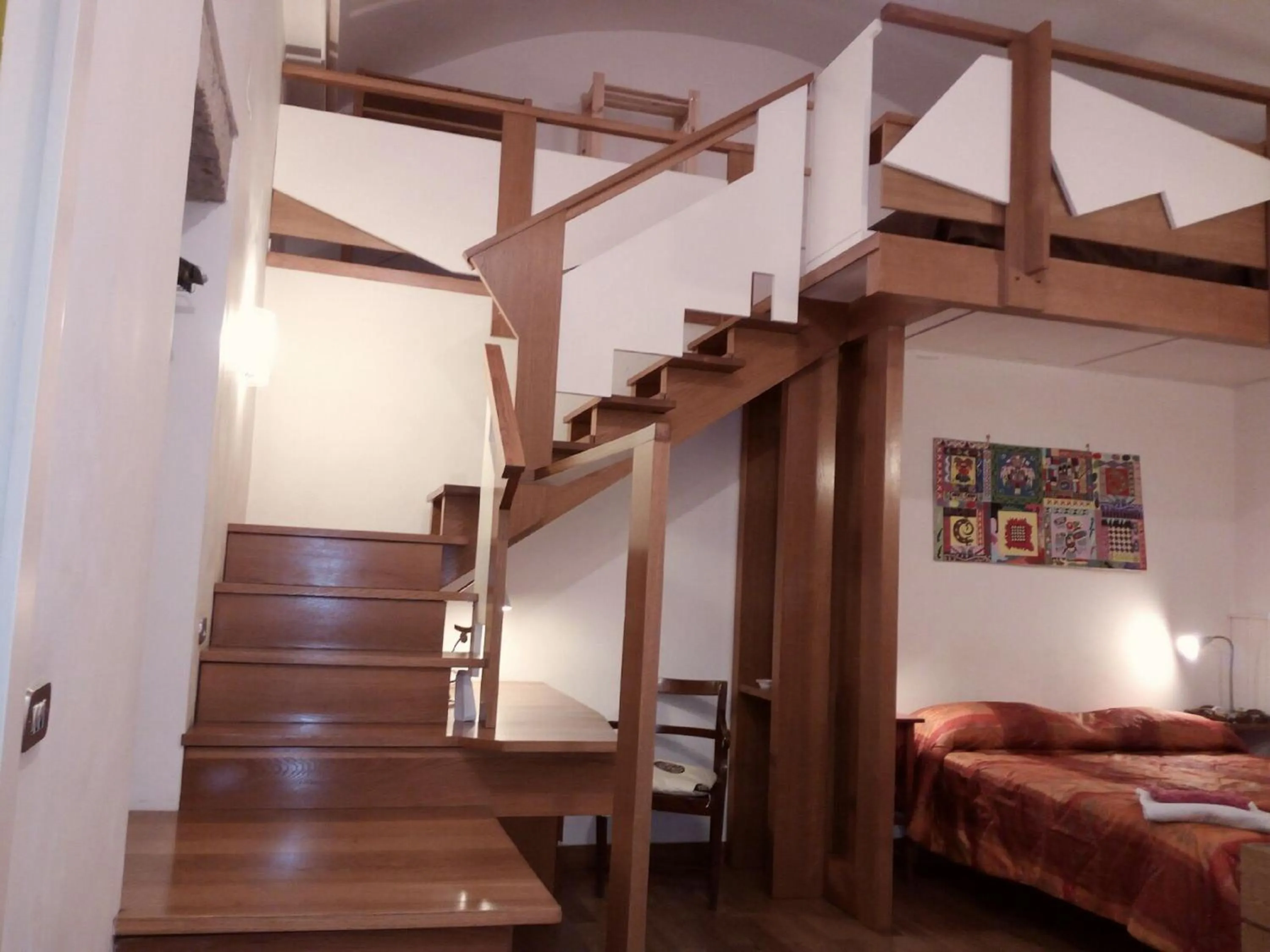 Bedroom, Bed in B&B Amedeo