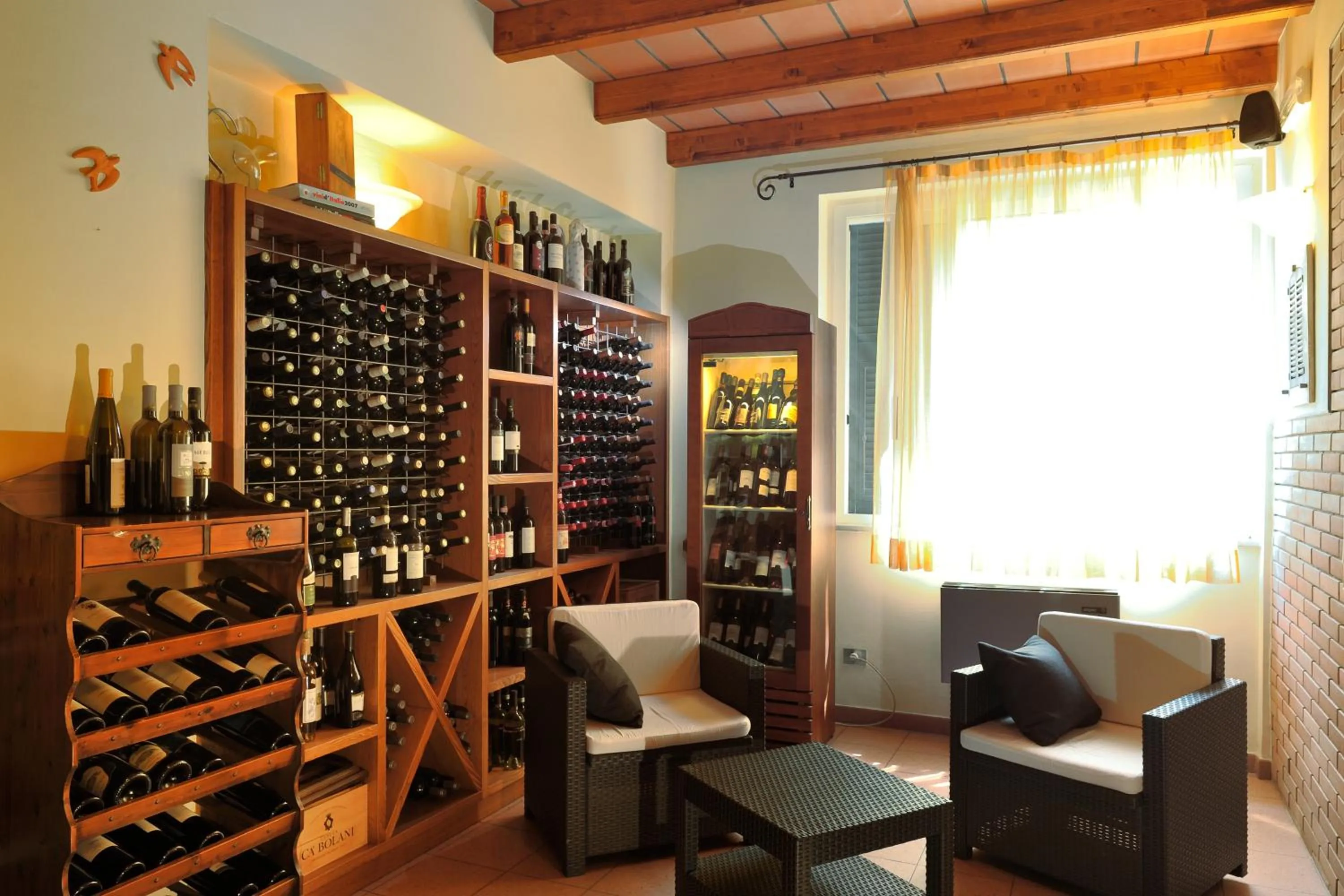 Decorative detail in Le Rondini