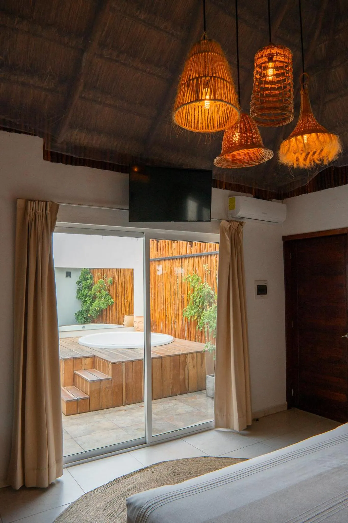 Photo of the whole room in AGAM Hotel Boutique Bacalar - Adults Only