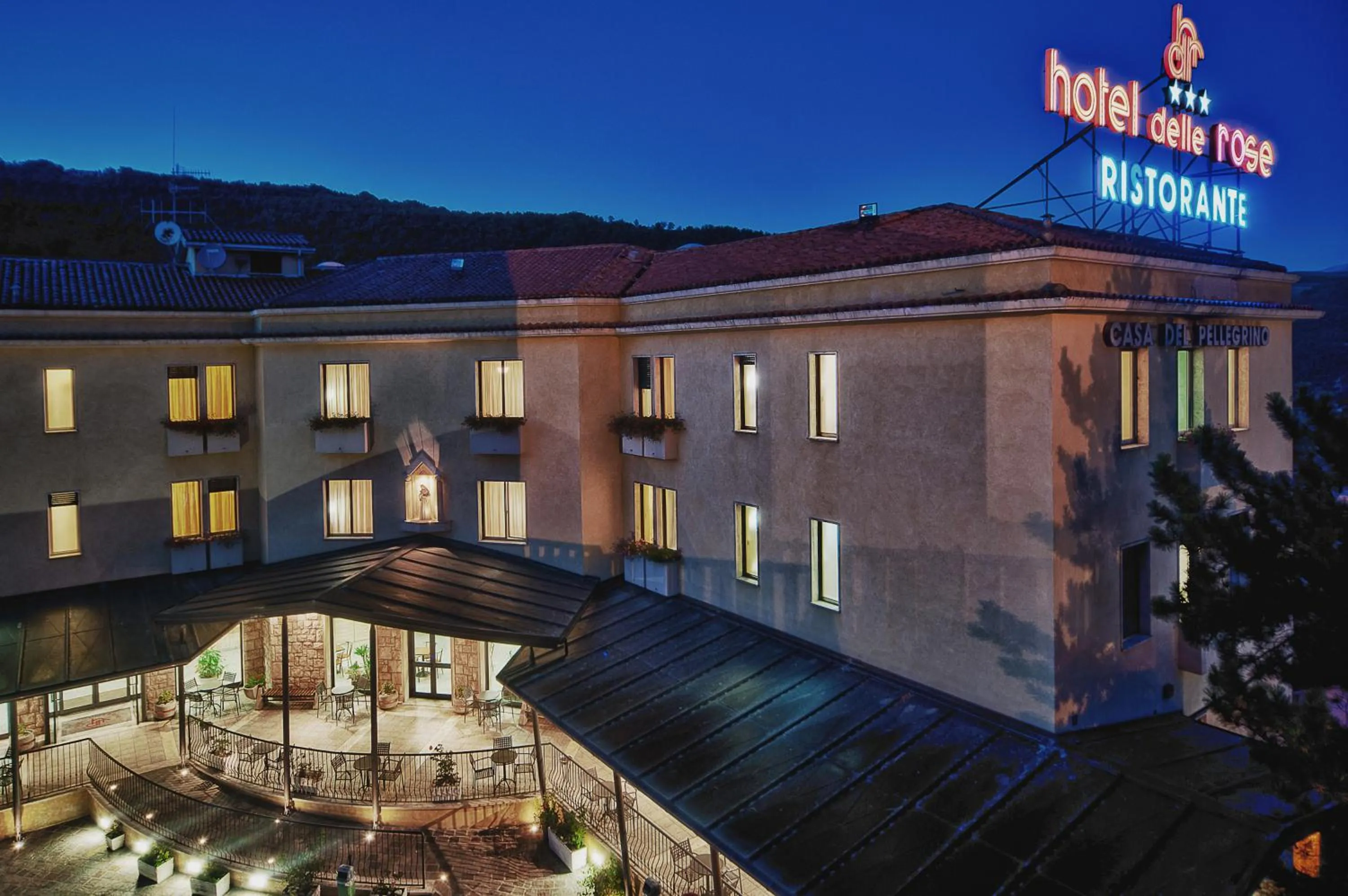 Property building in Hotel Delle Rose